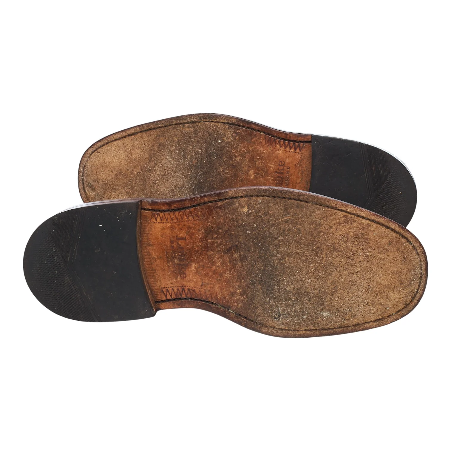 1880 'Chester 2' Tan Brown Leather Derby Brogues UK 7 F - Image 5