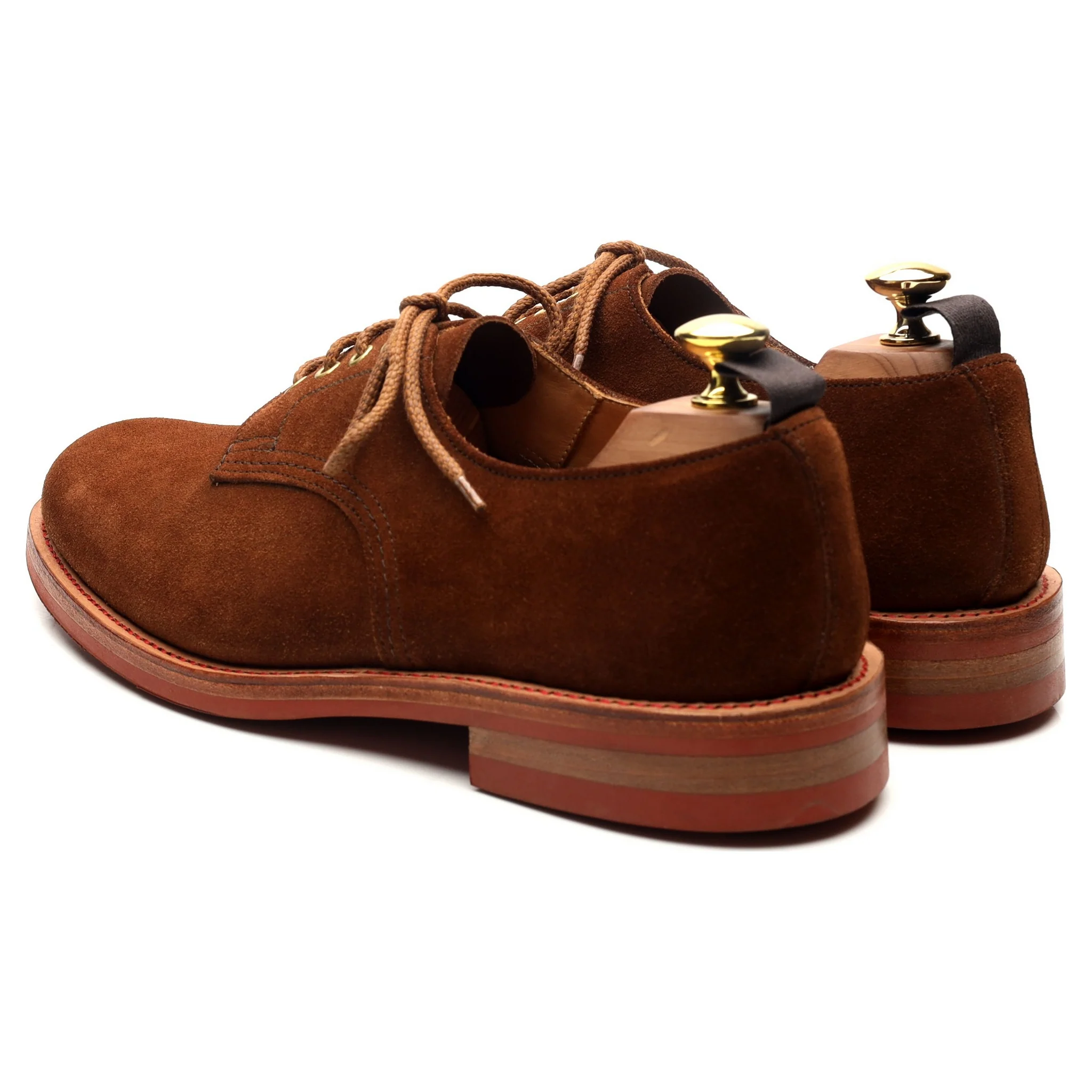 '7840' Snuff Brown Suede Derby UK 8 - Image 3