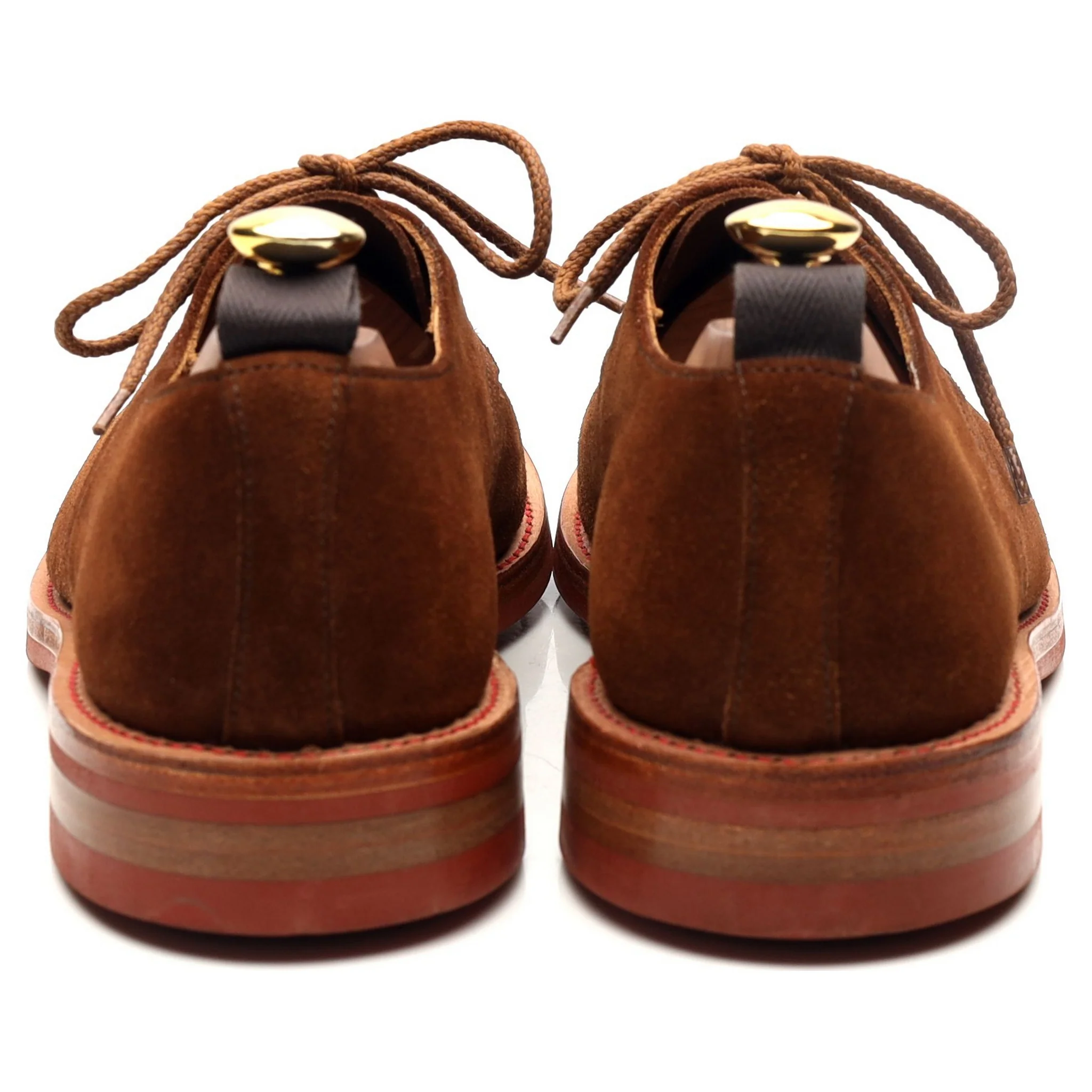 '7840' Snuff Brown Suede Derby UK 8 - Image 4
