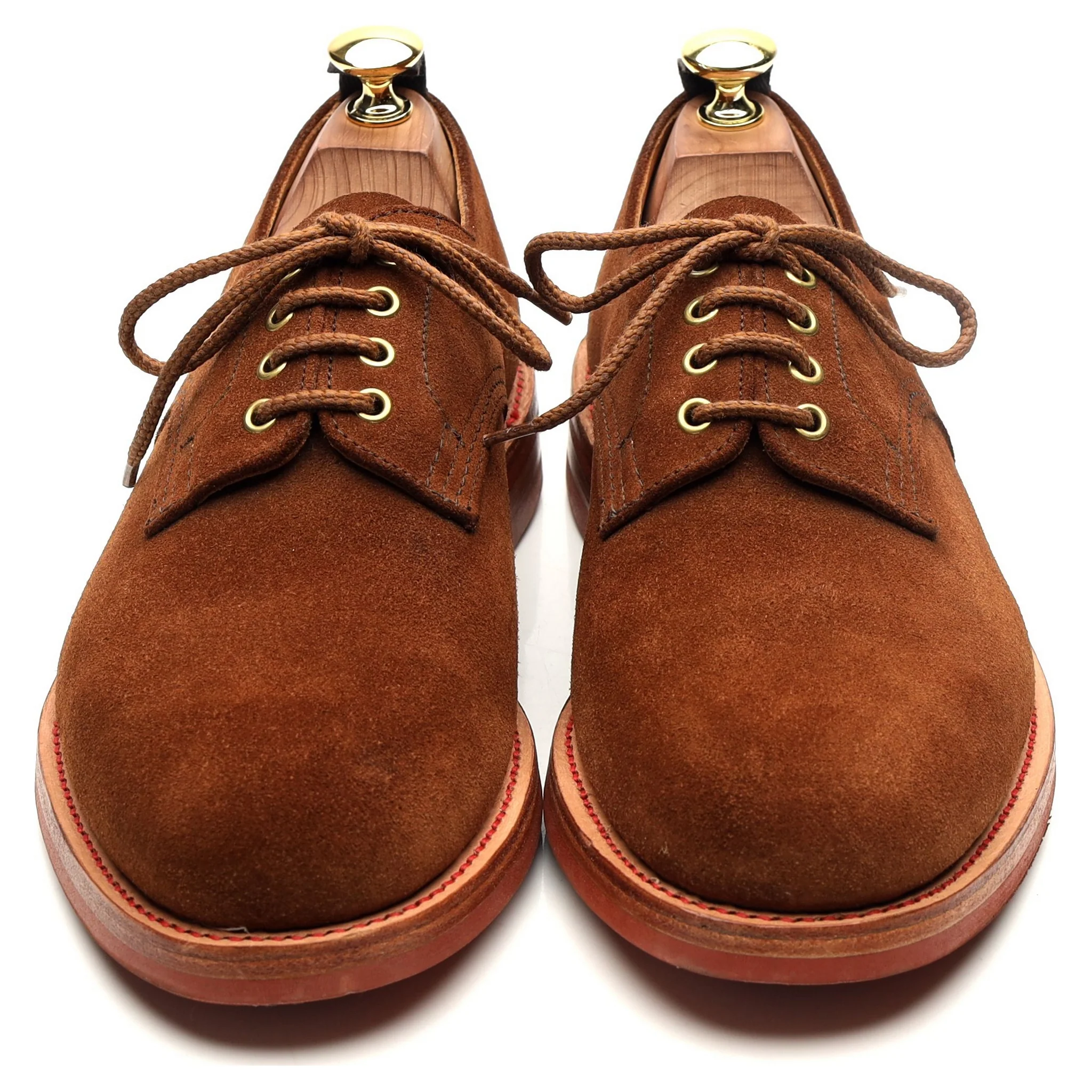 '7840' Snuff Brown Suede Derby UK 8 - Image 9