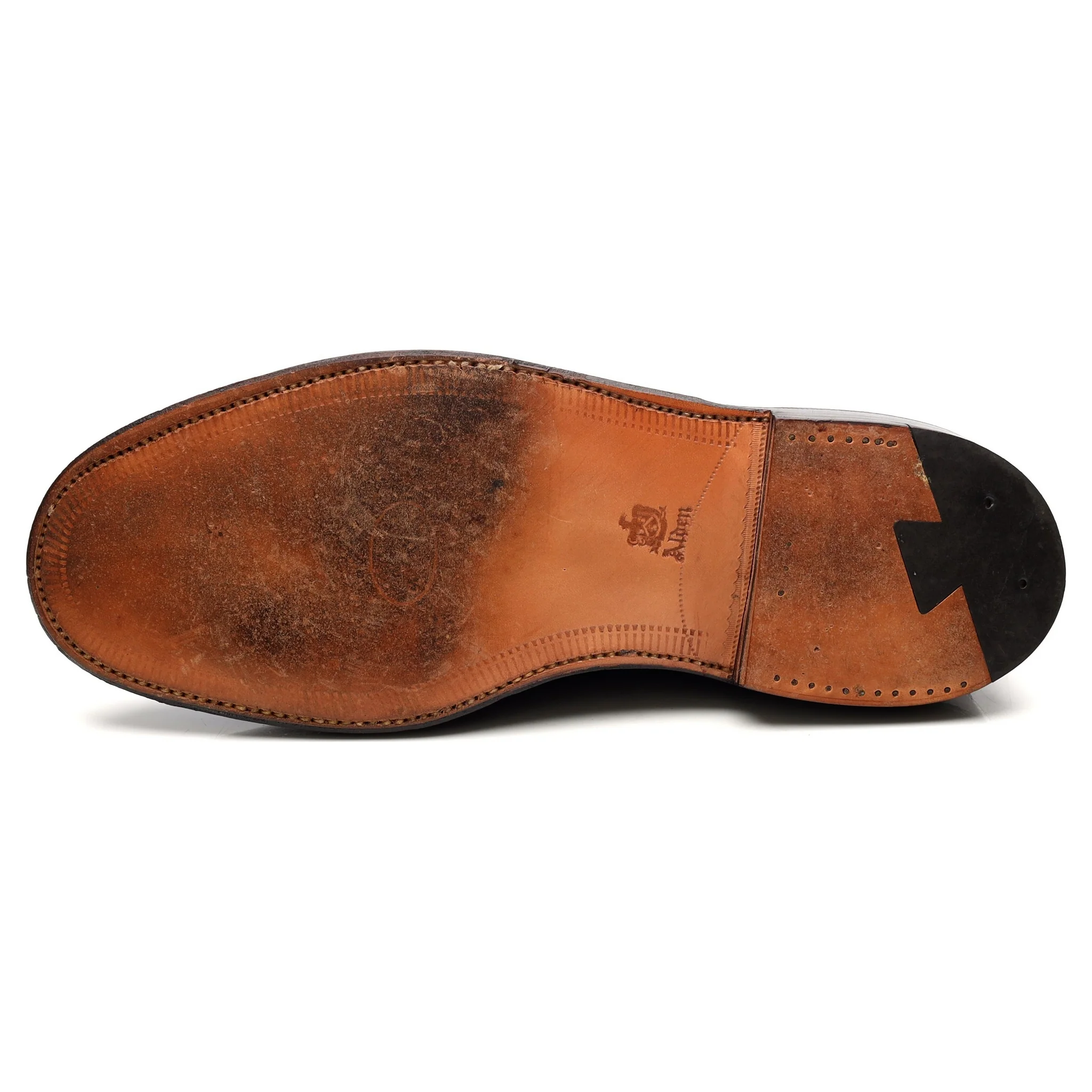 '990' Burgundy Cordovan Leather Derby UK 8 US 8.5 - Image 11