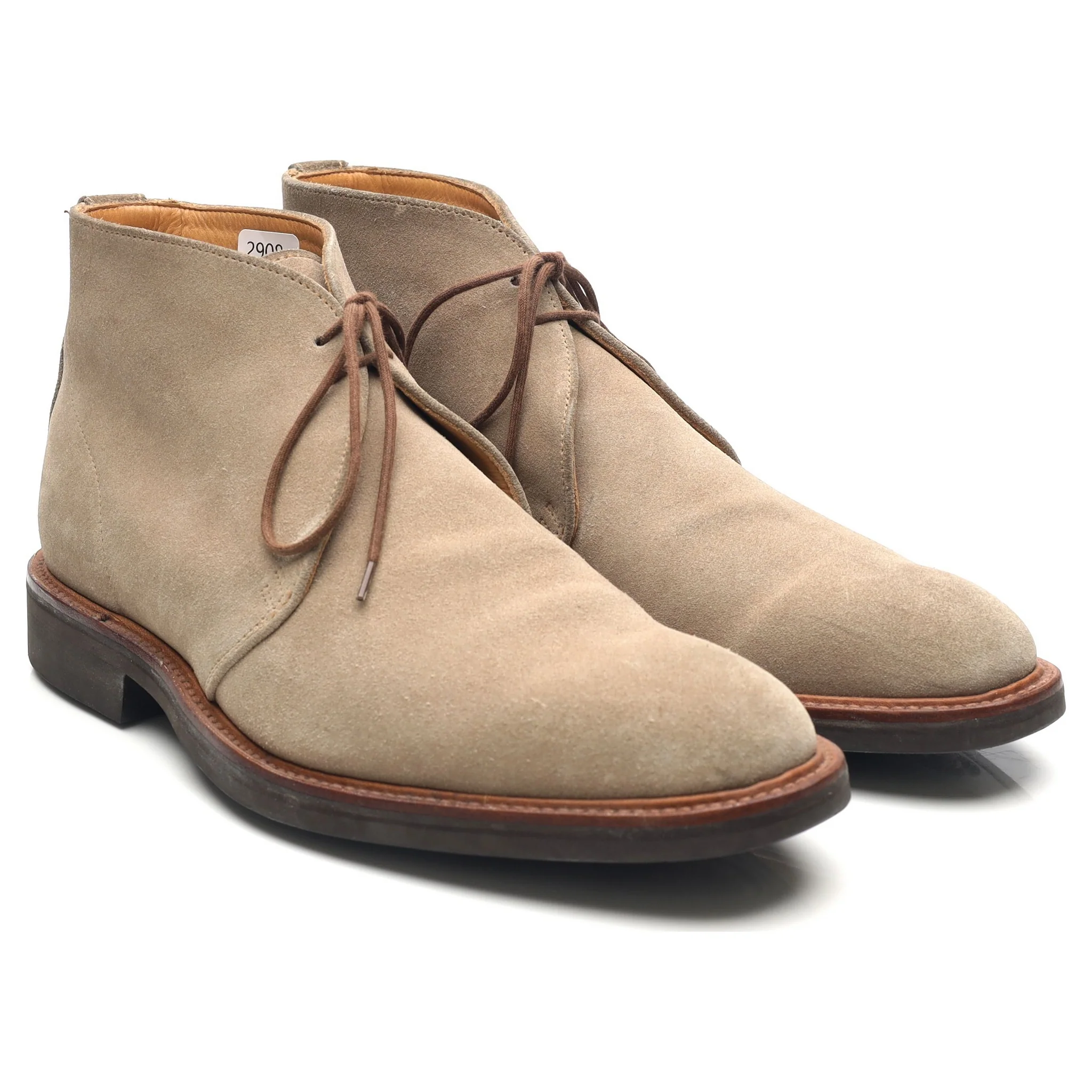 Stone Suede Chukka Boots UK 7 F - Image 7