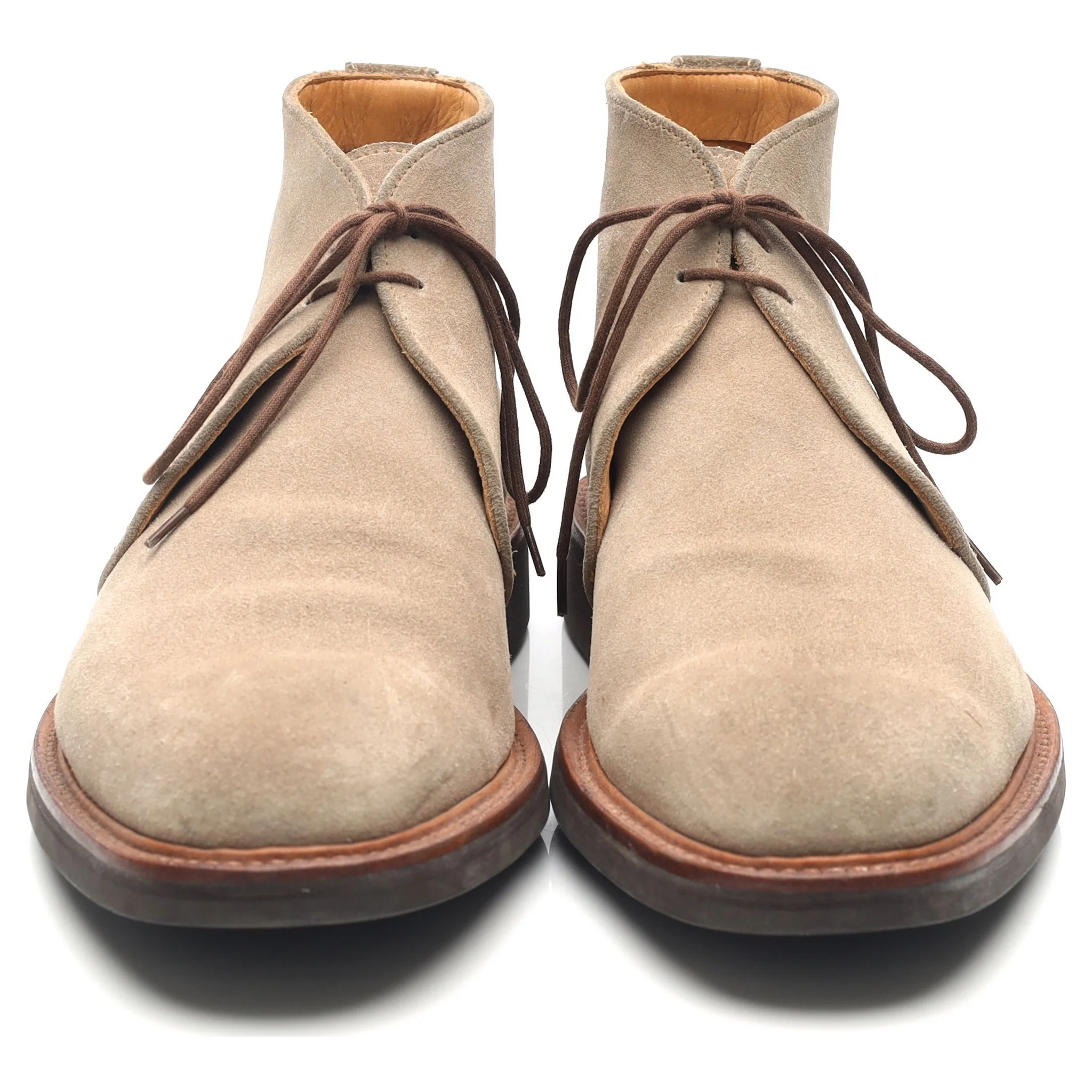 Stone Suede Chukka Boots UK 7 F - Image 8
