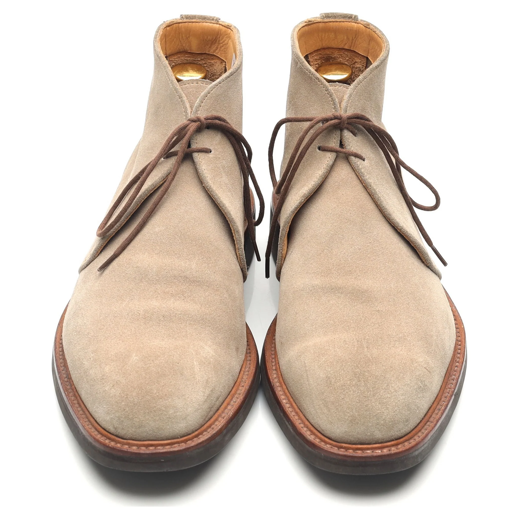 Stone Suede Chukka Boots UK 7 F - Image 9