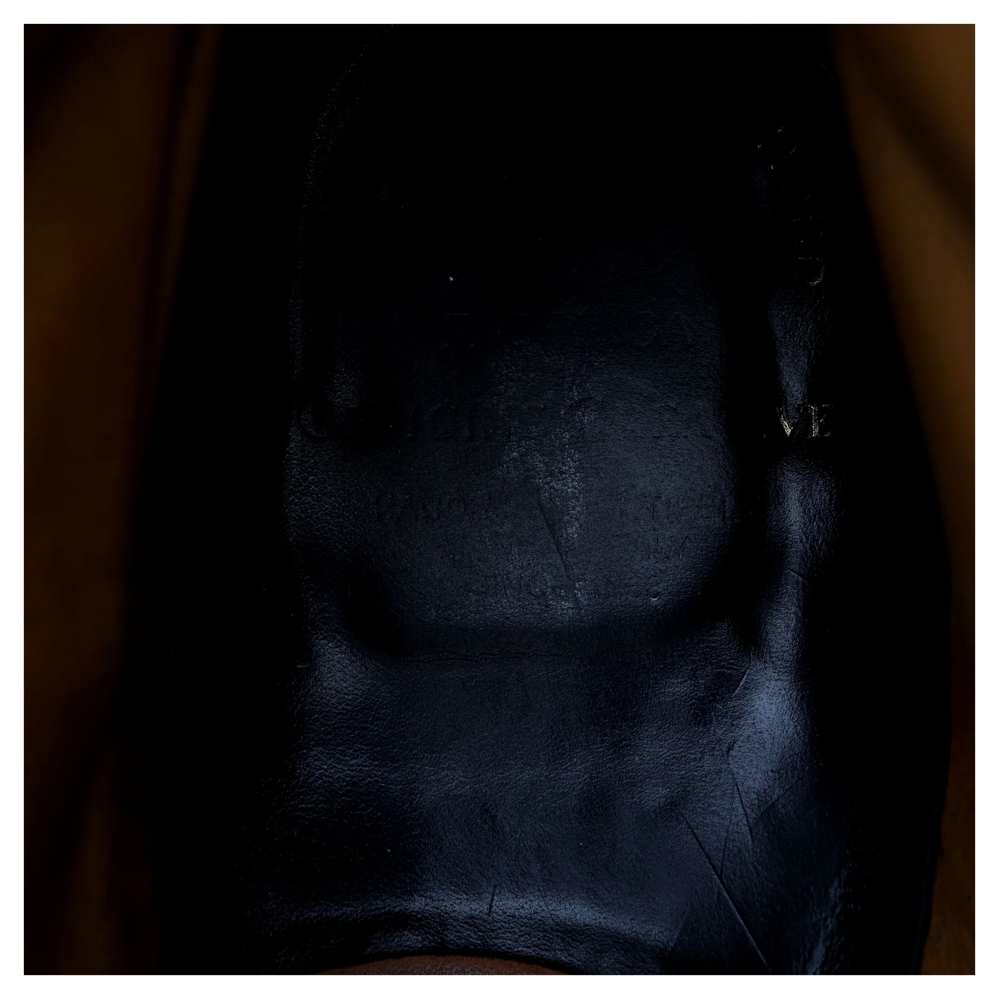 'Aspen 008' Black Leather Brogue Boots UK 5 EU 39 - Image 6