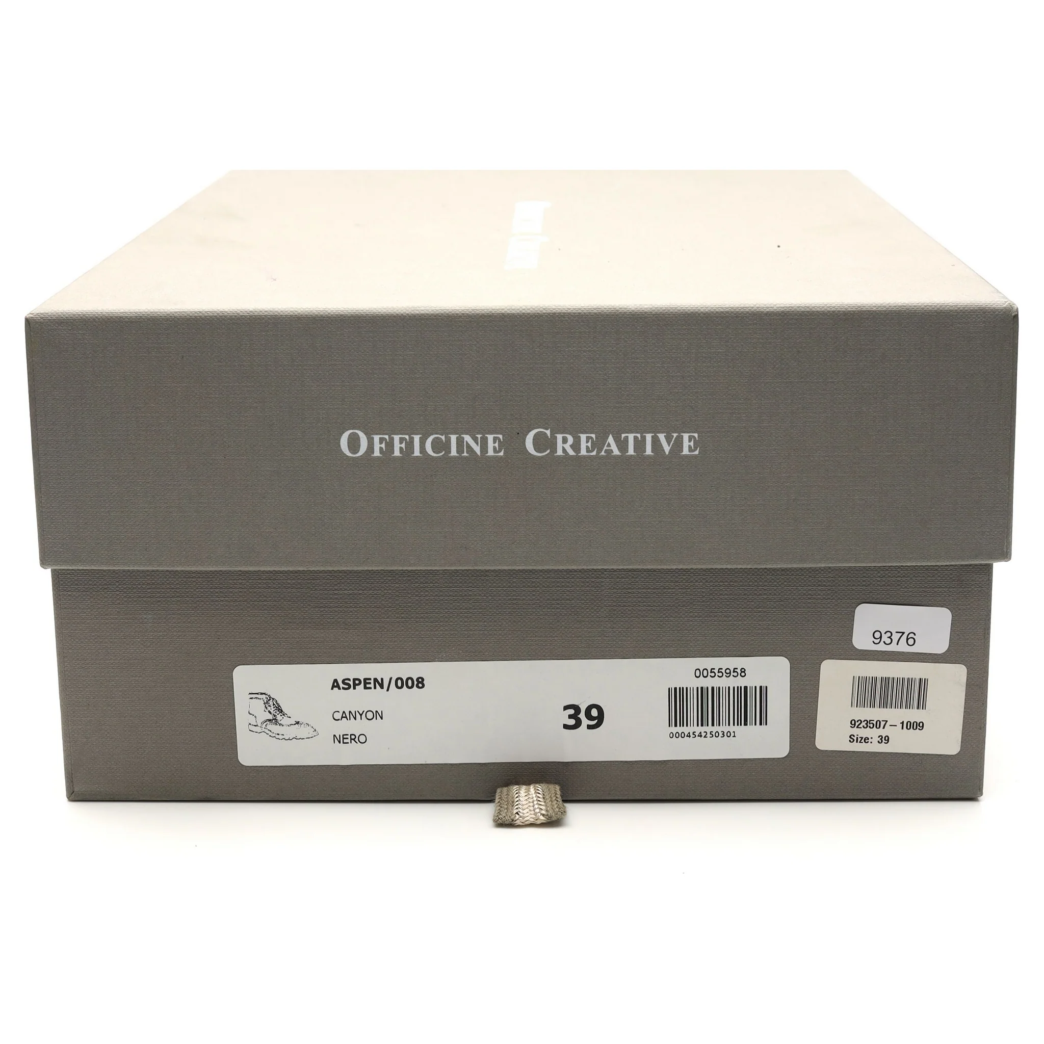 'Aspen 008' Black Leather Brogue Boots UK 5 EU 39 - Image 7