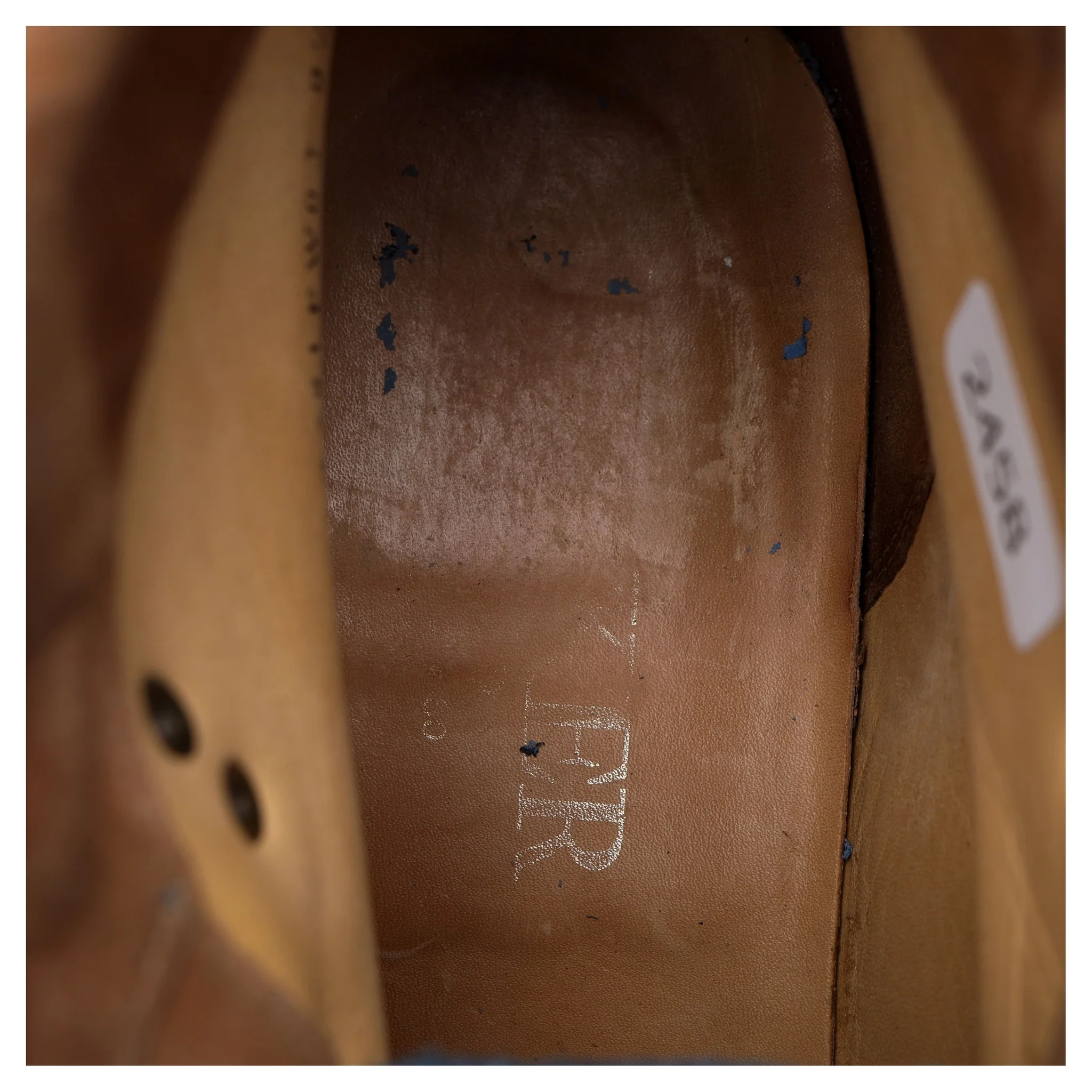 'Glencoe' Navy Blue Leather Hiker Boots UK 9.5 F - Image 12