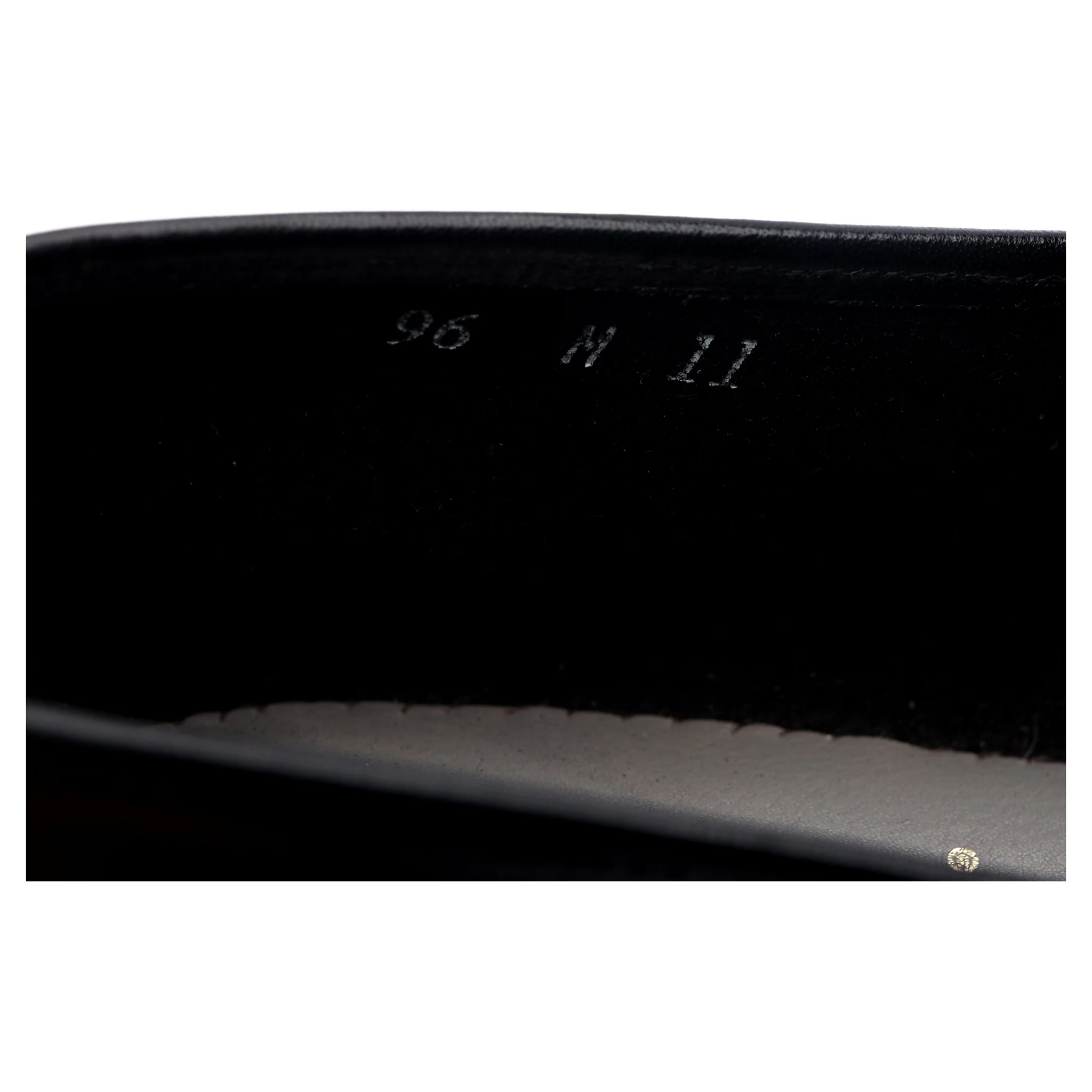 'Mr. Casual' Black Leather Slip On Belgian Loafers UK 10 US 11 - Image 13