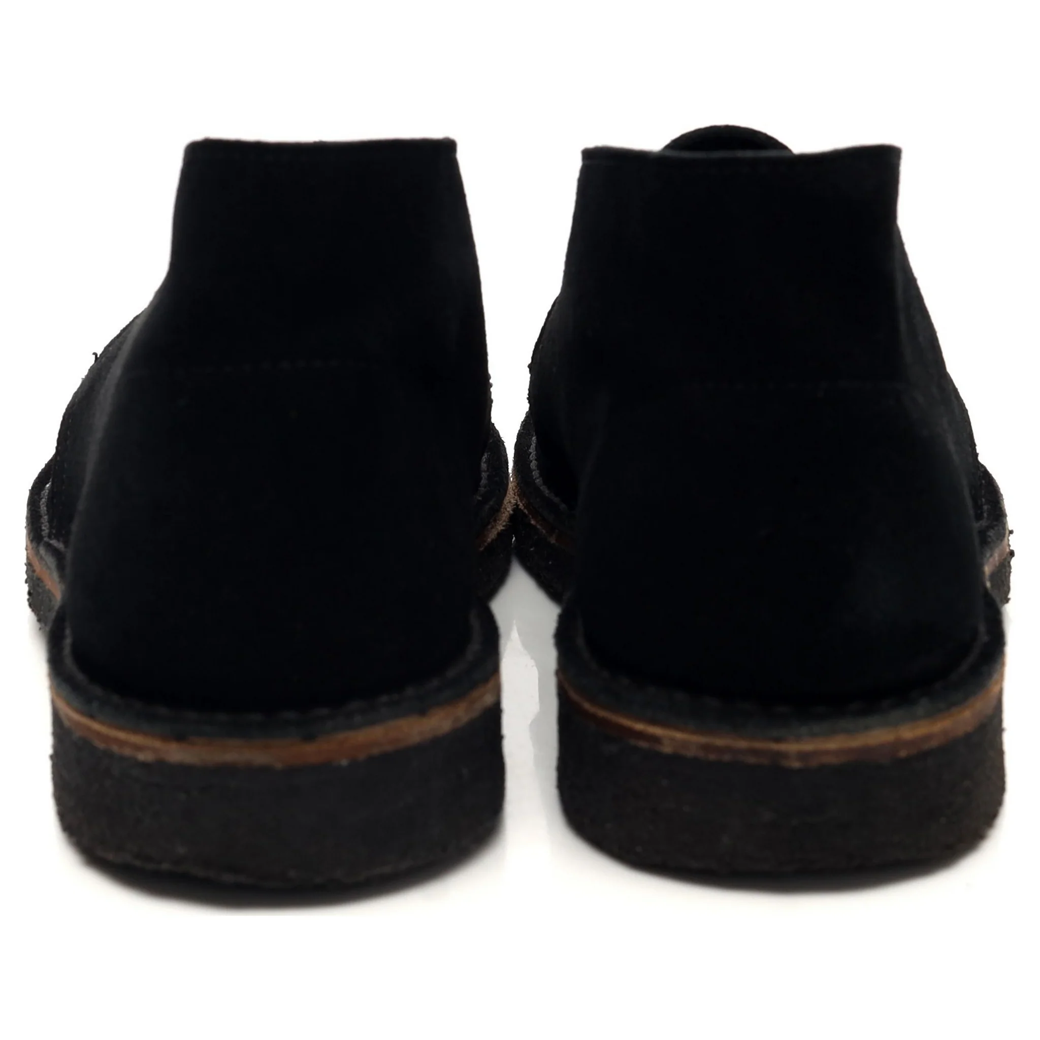 Black Suede Chukka Boots UK 7.5 - Image 4