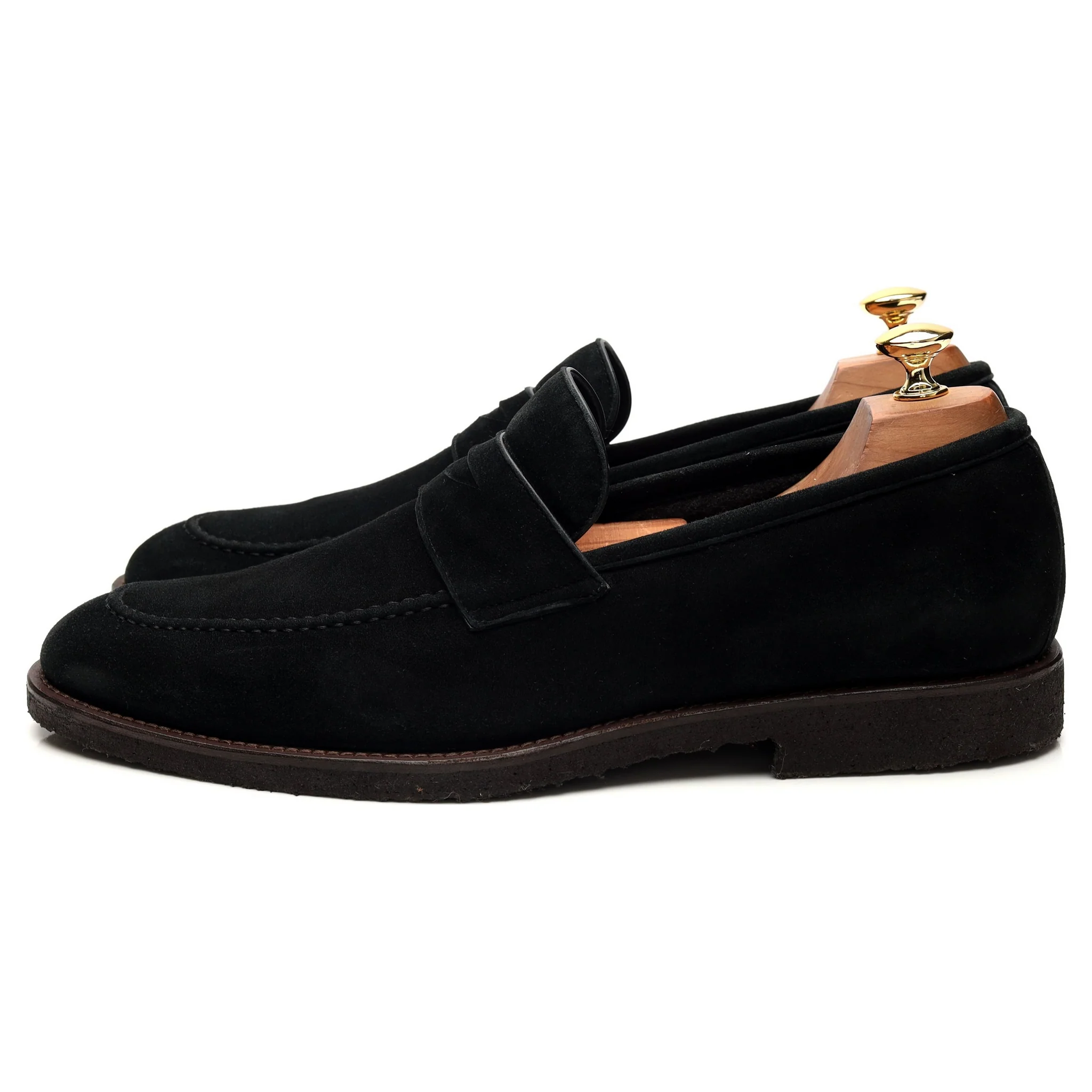 Black Suede Loafer UK 10 EU 44 - Image 3