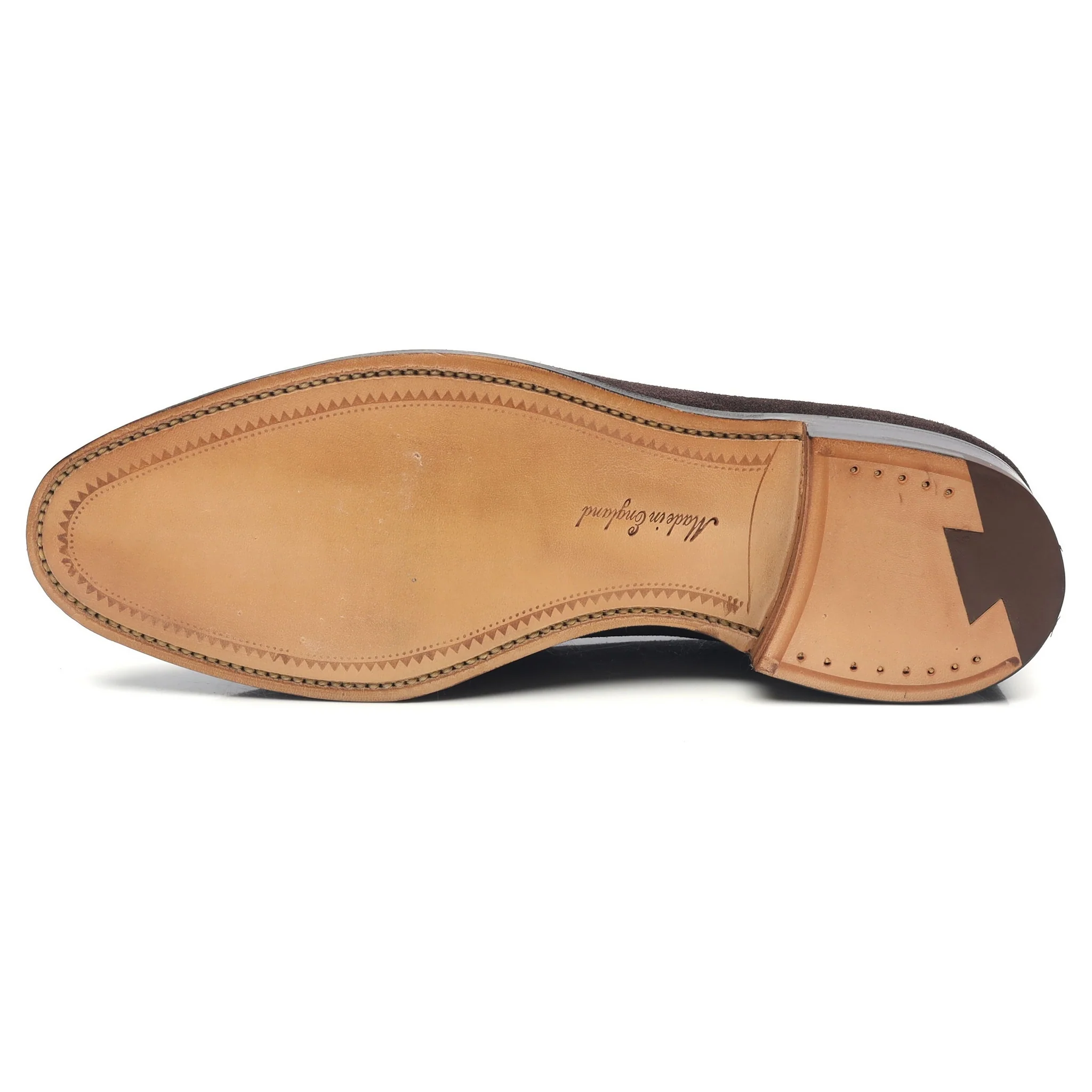 'Ebury' Dark Brown Suede Loafers UK 7.5 F - Image 10