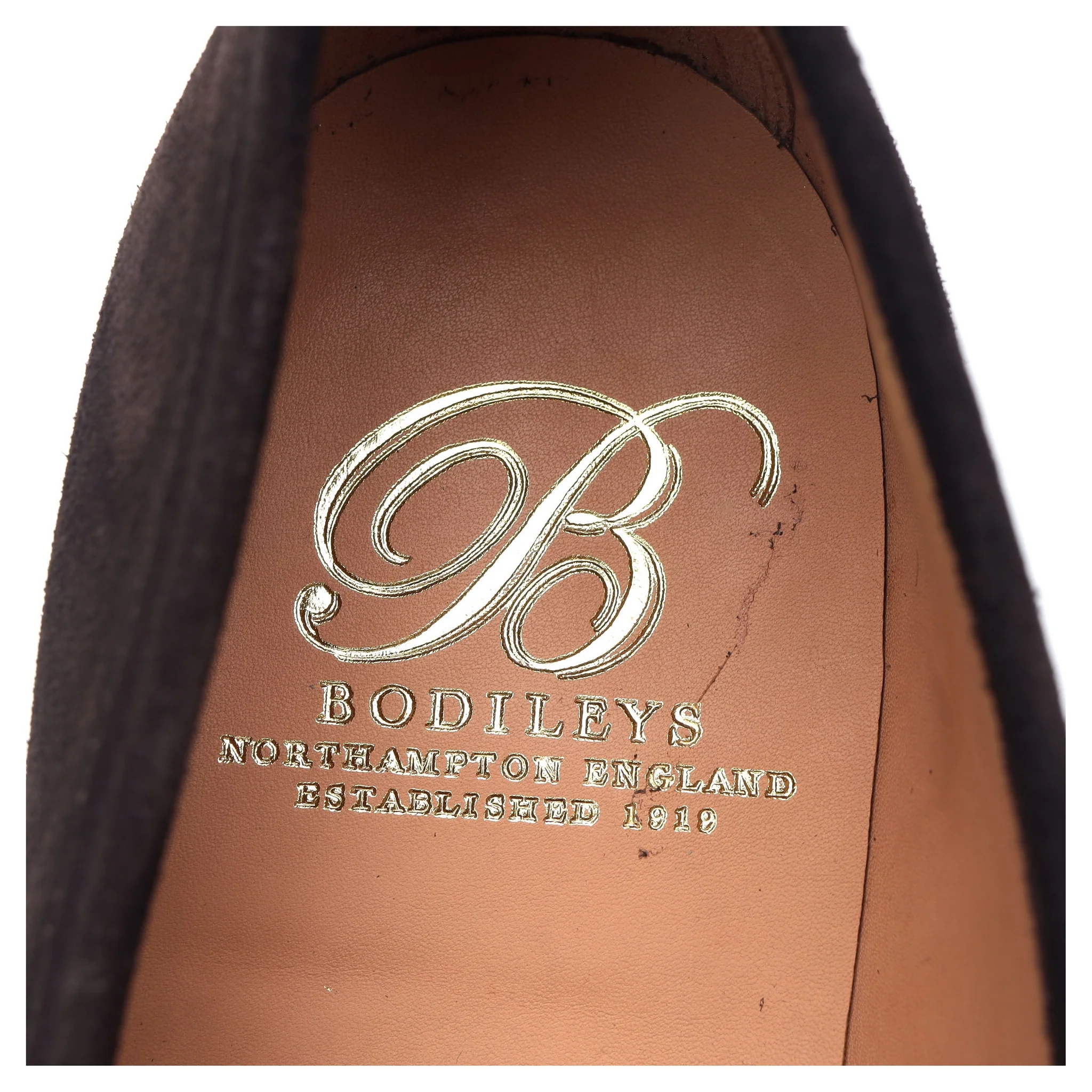 'Ebury' Dark Brown Suede Loafers UK 7.5 F - Image 12