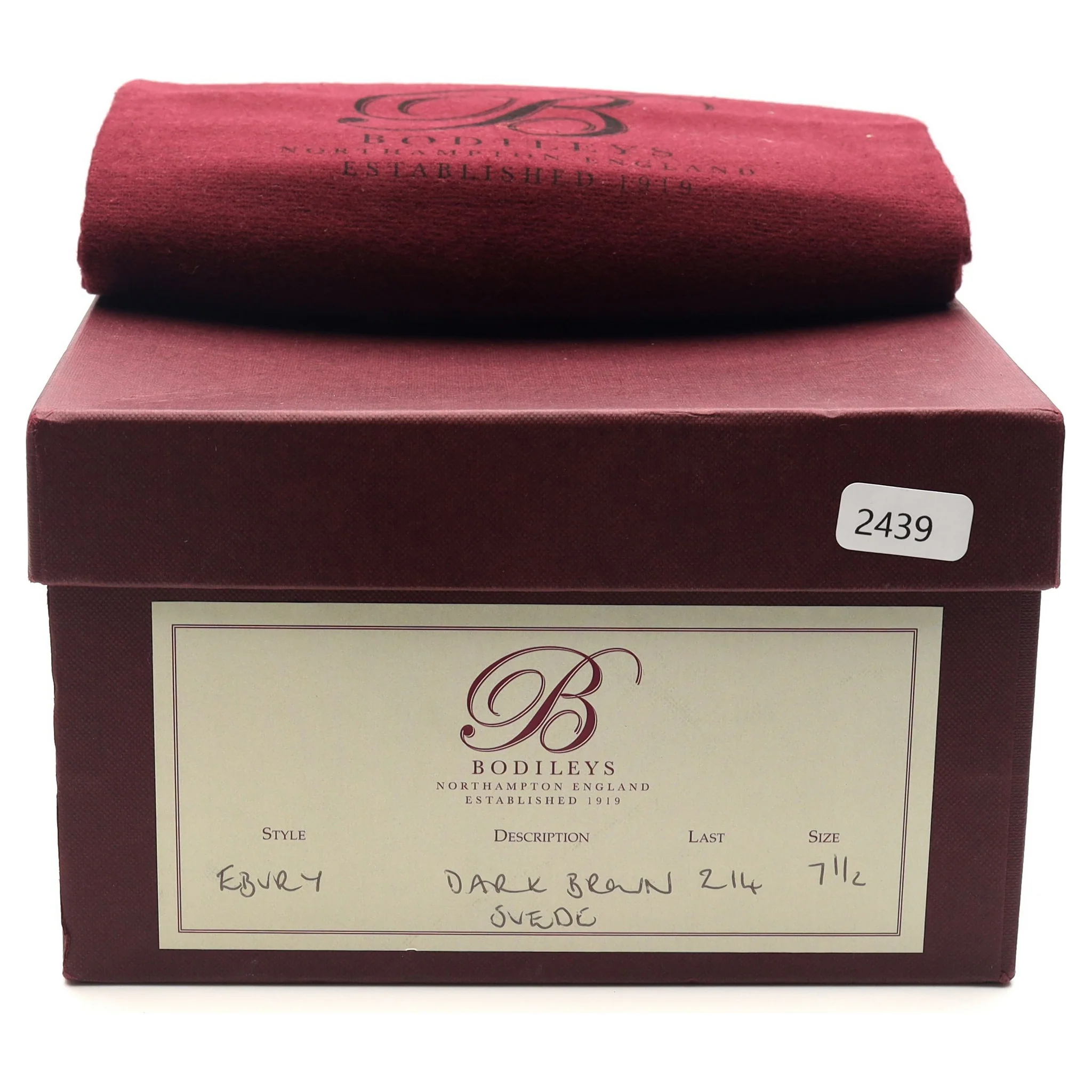 'Ebury' Dark Brown Suede Loafers UK 7.5 F - Image 14