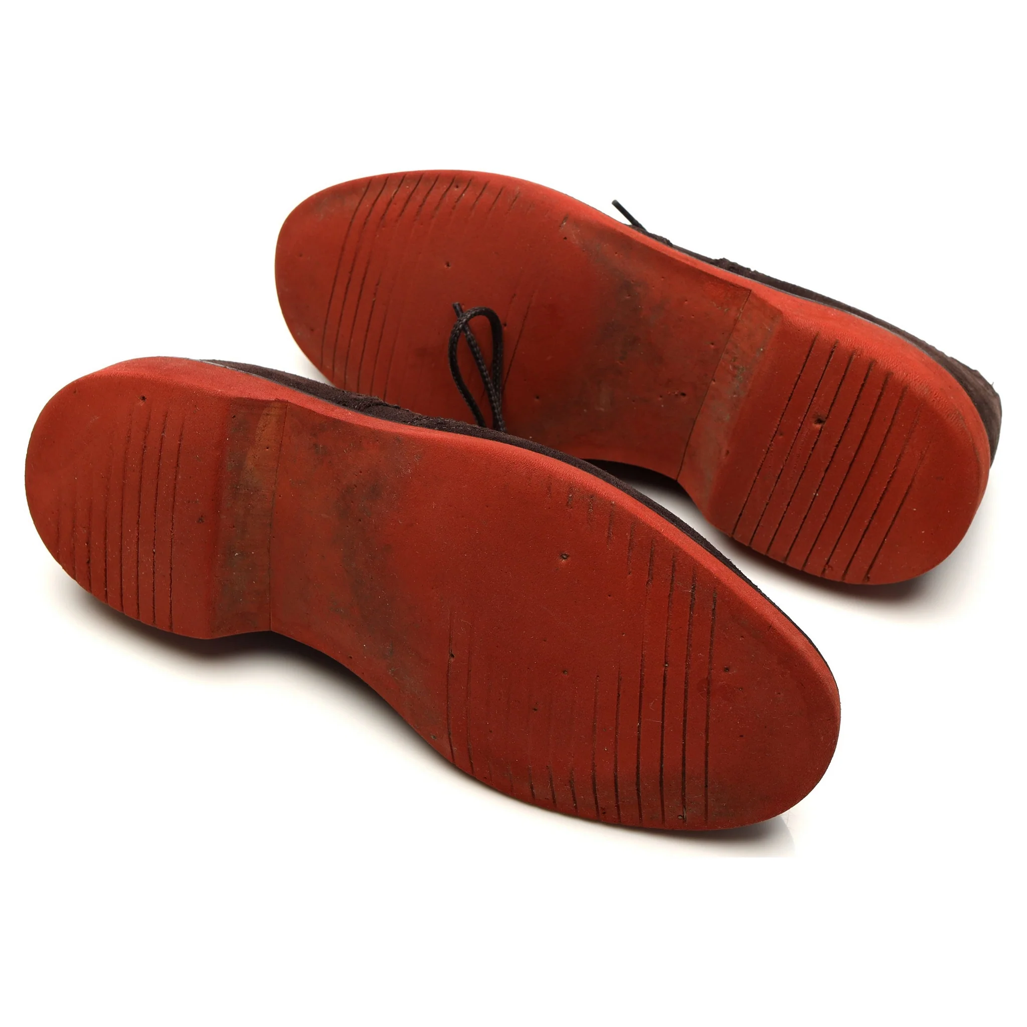 'Bourton' Dark Brown Suede Derby Brogues UK 7 - Image 5