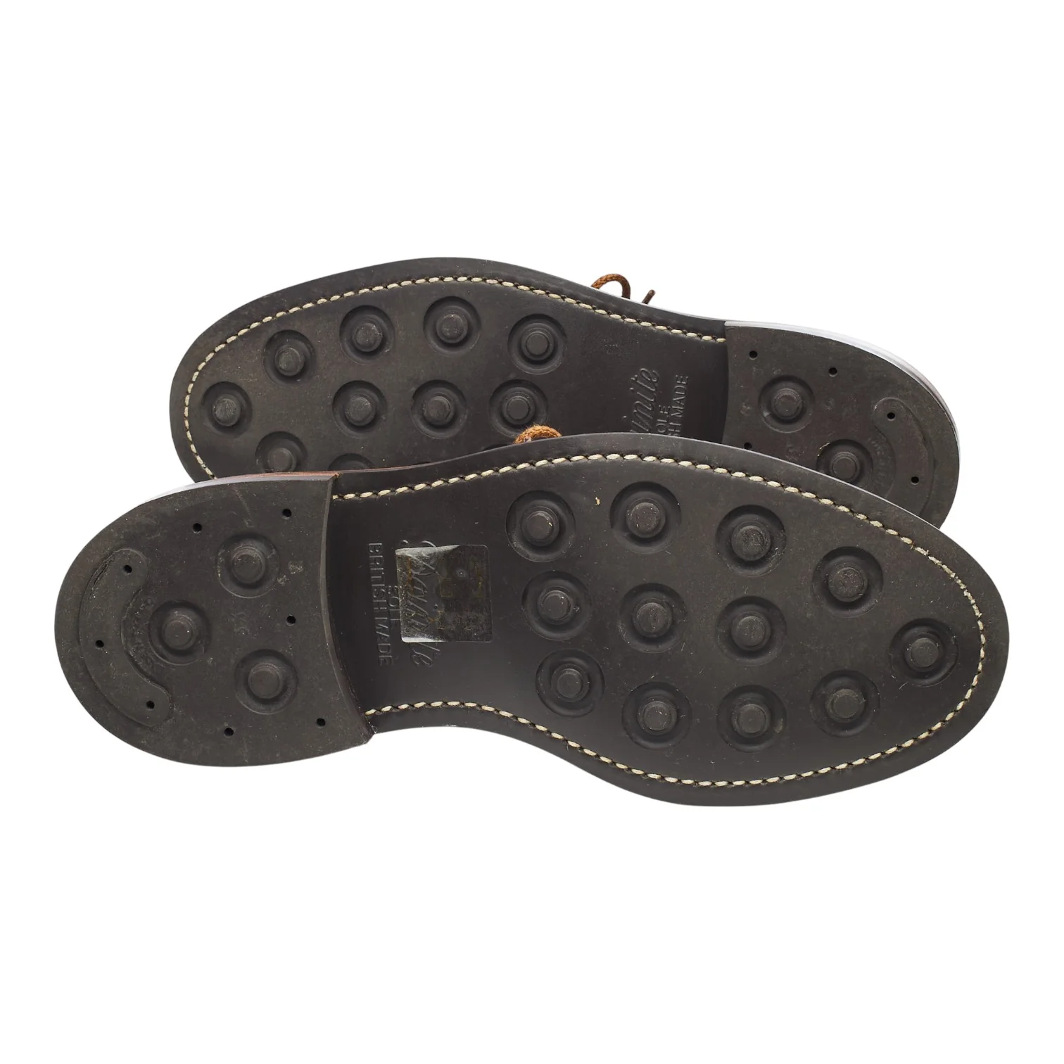 'Bourton' Sand Suede Derby Brogues UK 6.5 - Image 5