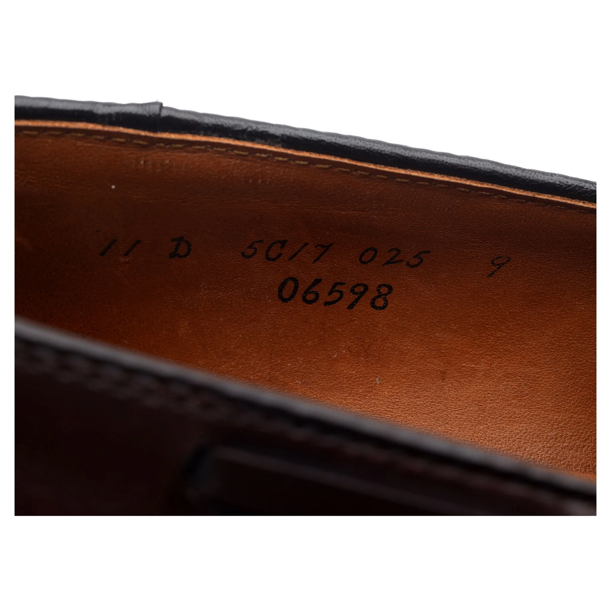 '06598' Burgundy Leather Tassel Loafers UK 10.5 US 11 - Image 13