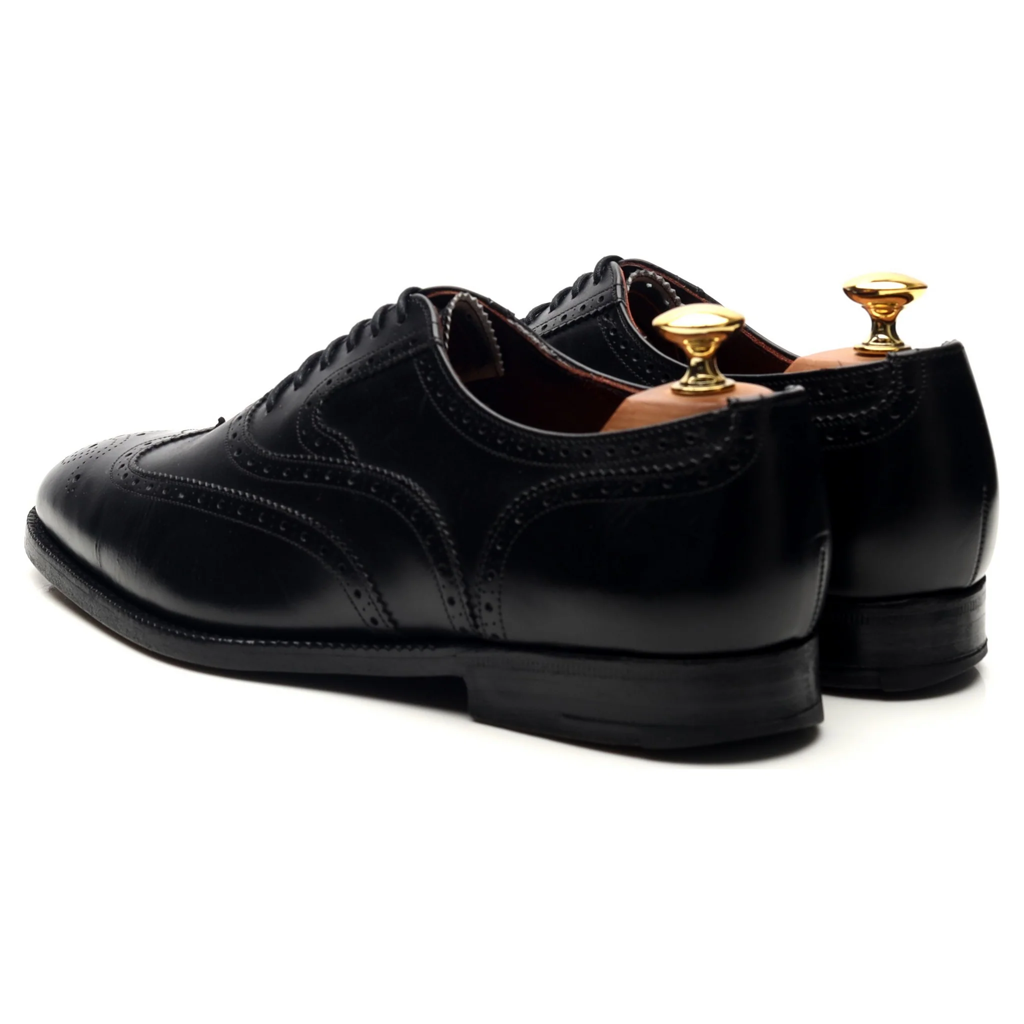 Masterclass 'Brunel' Black Leather Oxford Brogues UK 6.5 F - Image 3