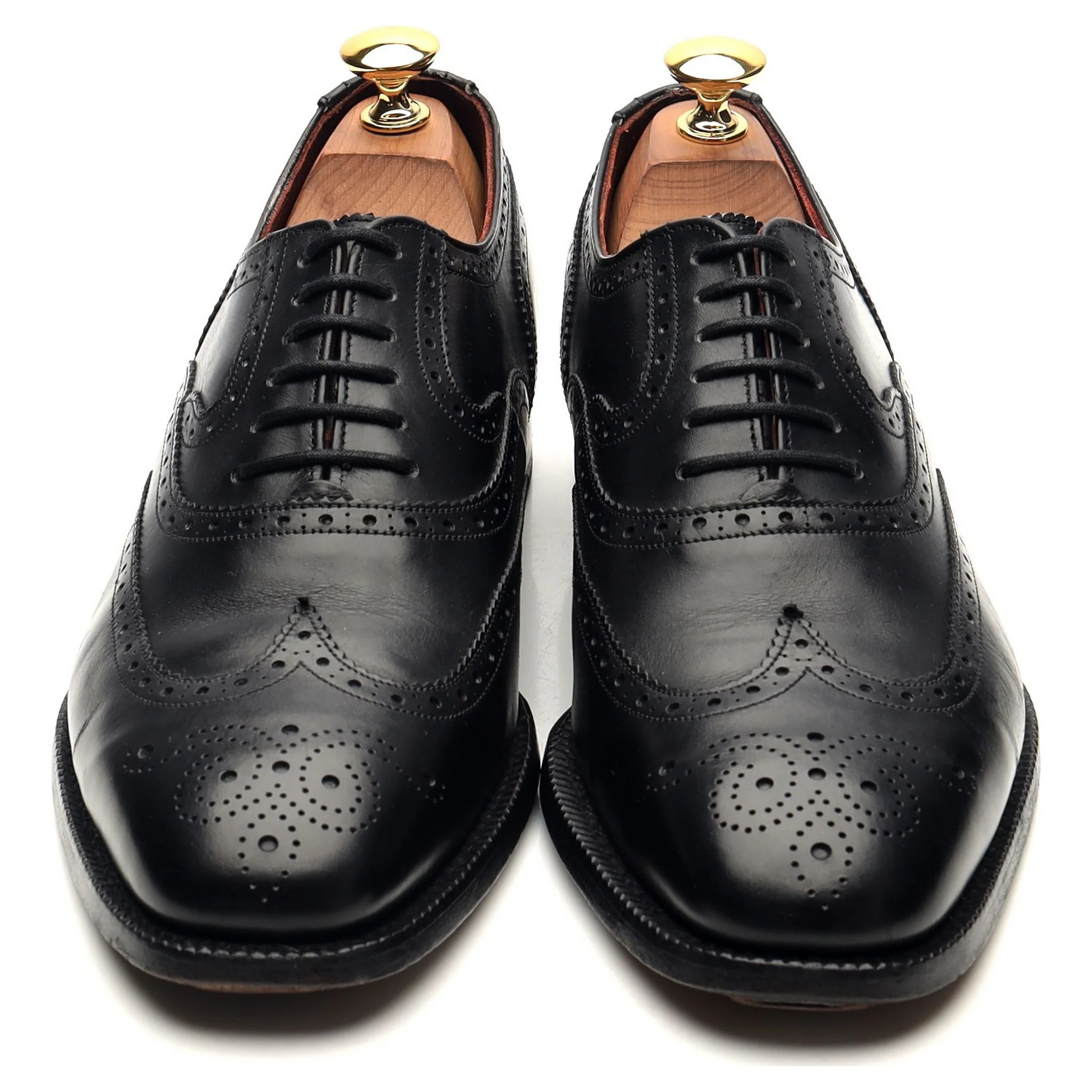 Masterclass 'Brunel' Black Leather Oxford Brogues UK 6.5 F - Image 9