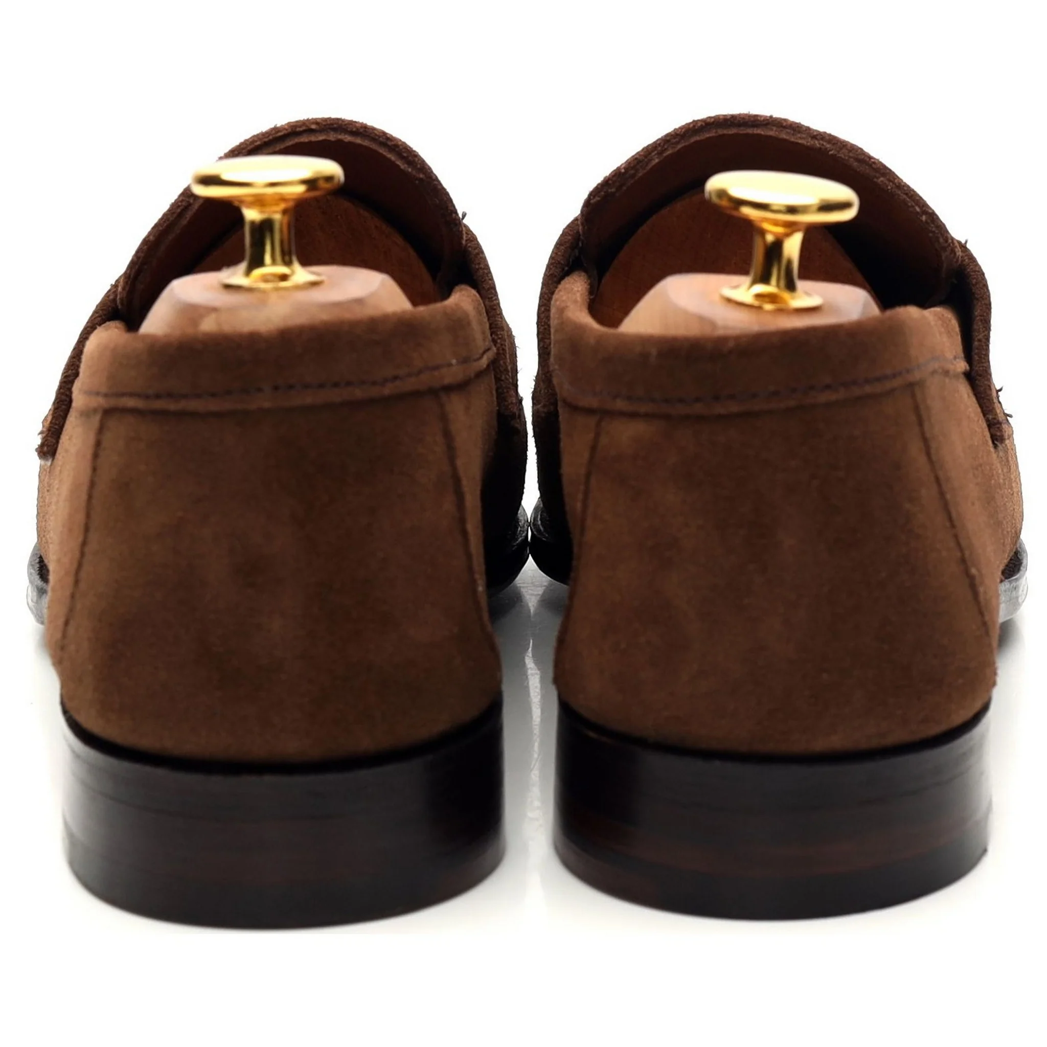 'Cannes' Brown Suede Split Toe Loafer UK 6 E - Image 4