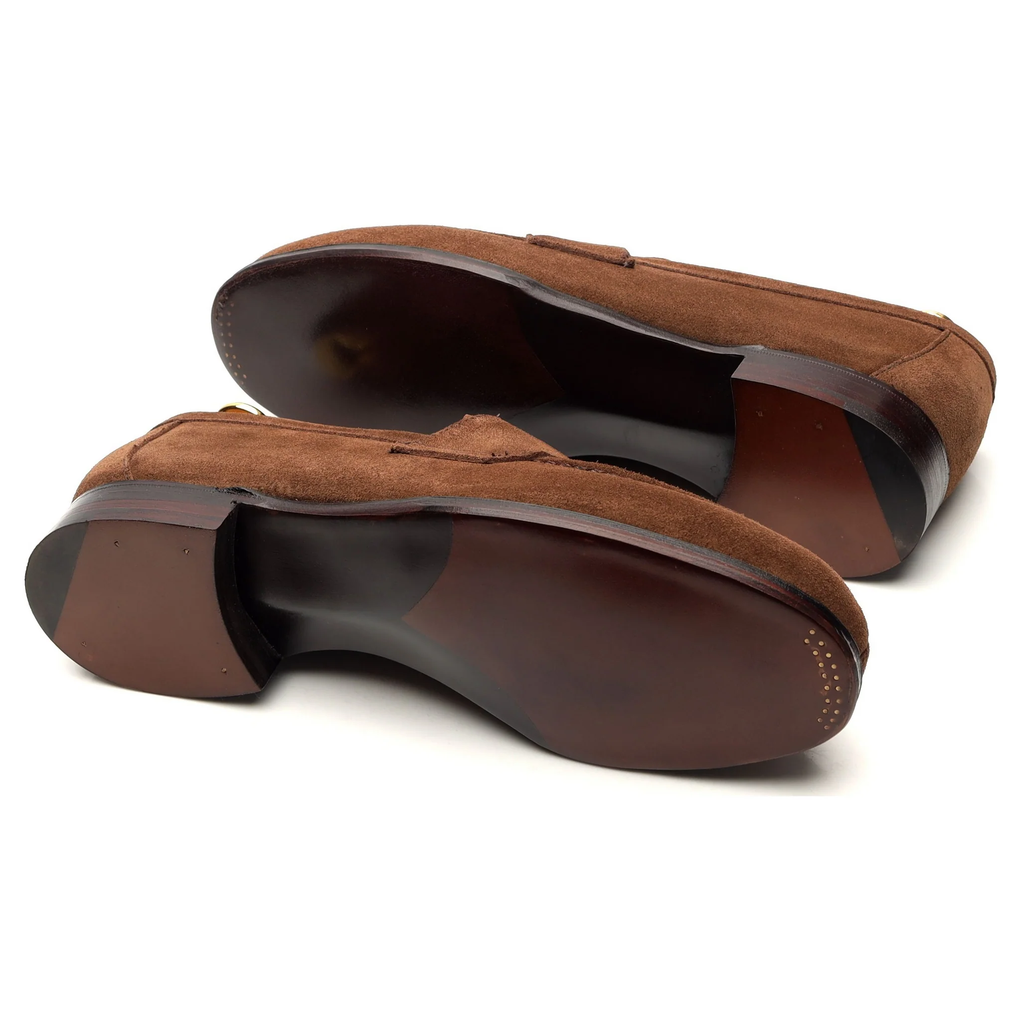 'Cannes' Brown Suede Split Toe Loafer UK 6 E - Image 5