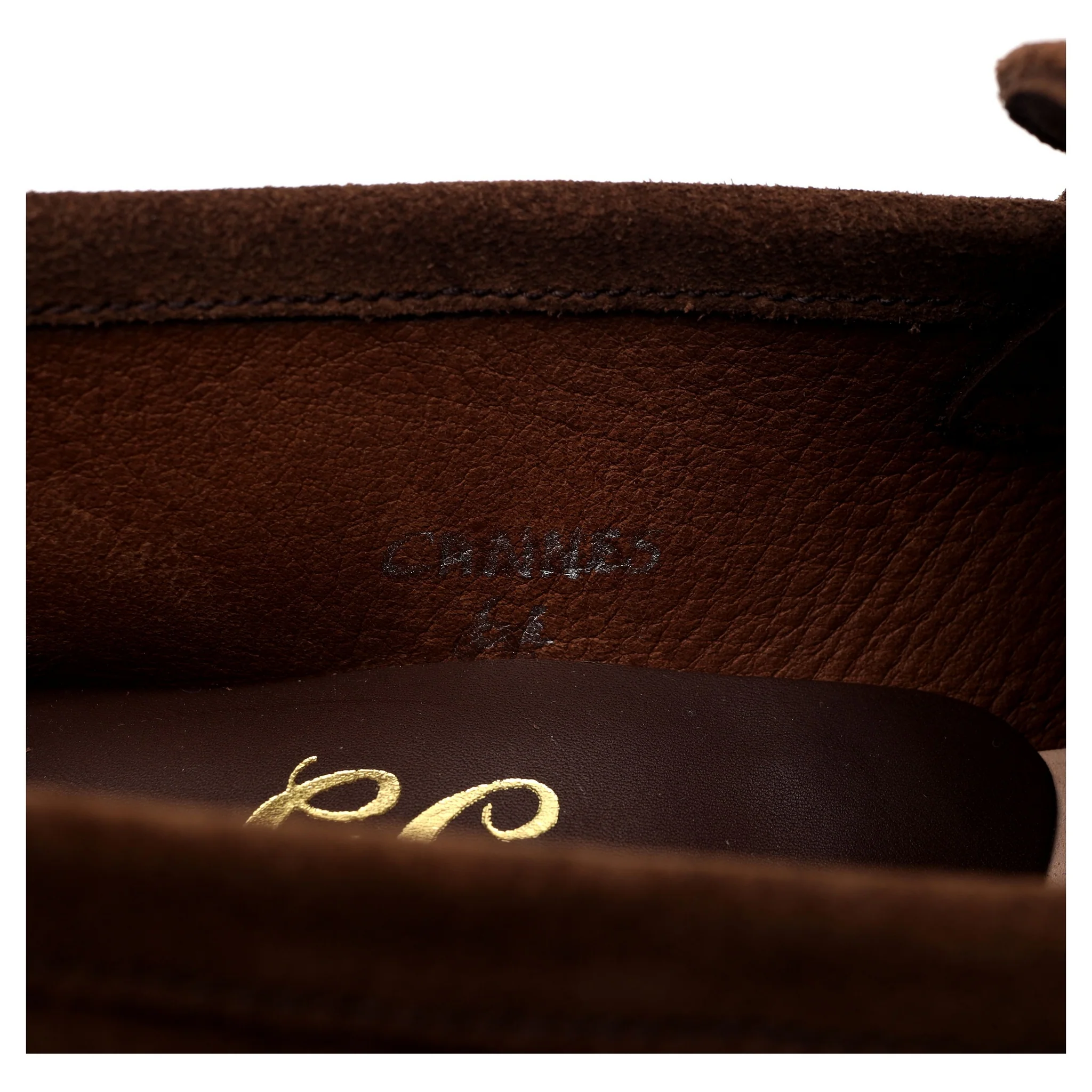 'Cannes' Brown Suede Split Toe Loafer UK 6 E - Image 7