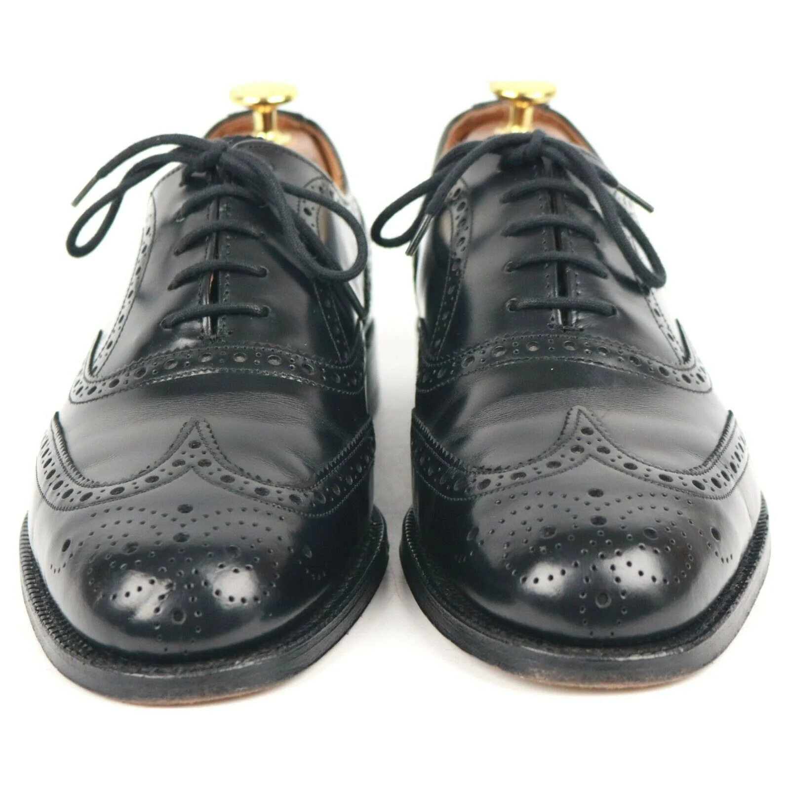 Jones 'Taber' Black Leather Brogues UK 6 F - Image 3