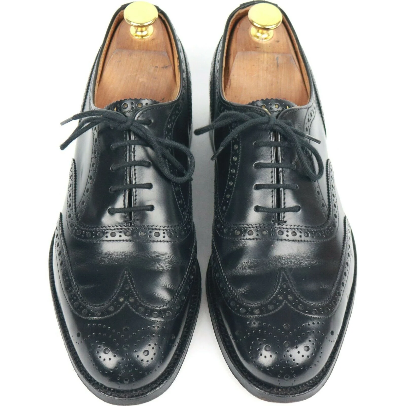 Jones 'Taber' Black Leather Brogues UK 6 F - Image 4