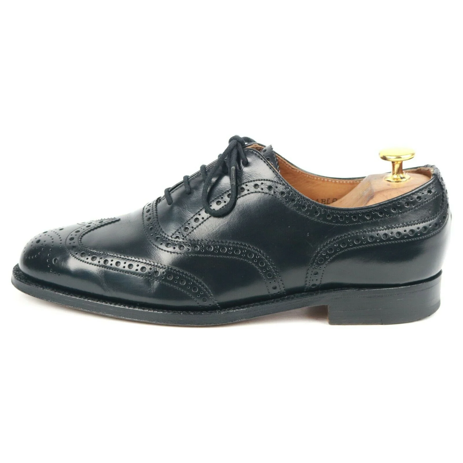 Jones 'Taber' Black Leather Brogues UK 6 F - Image 6
