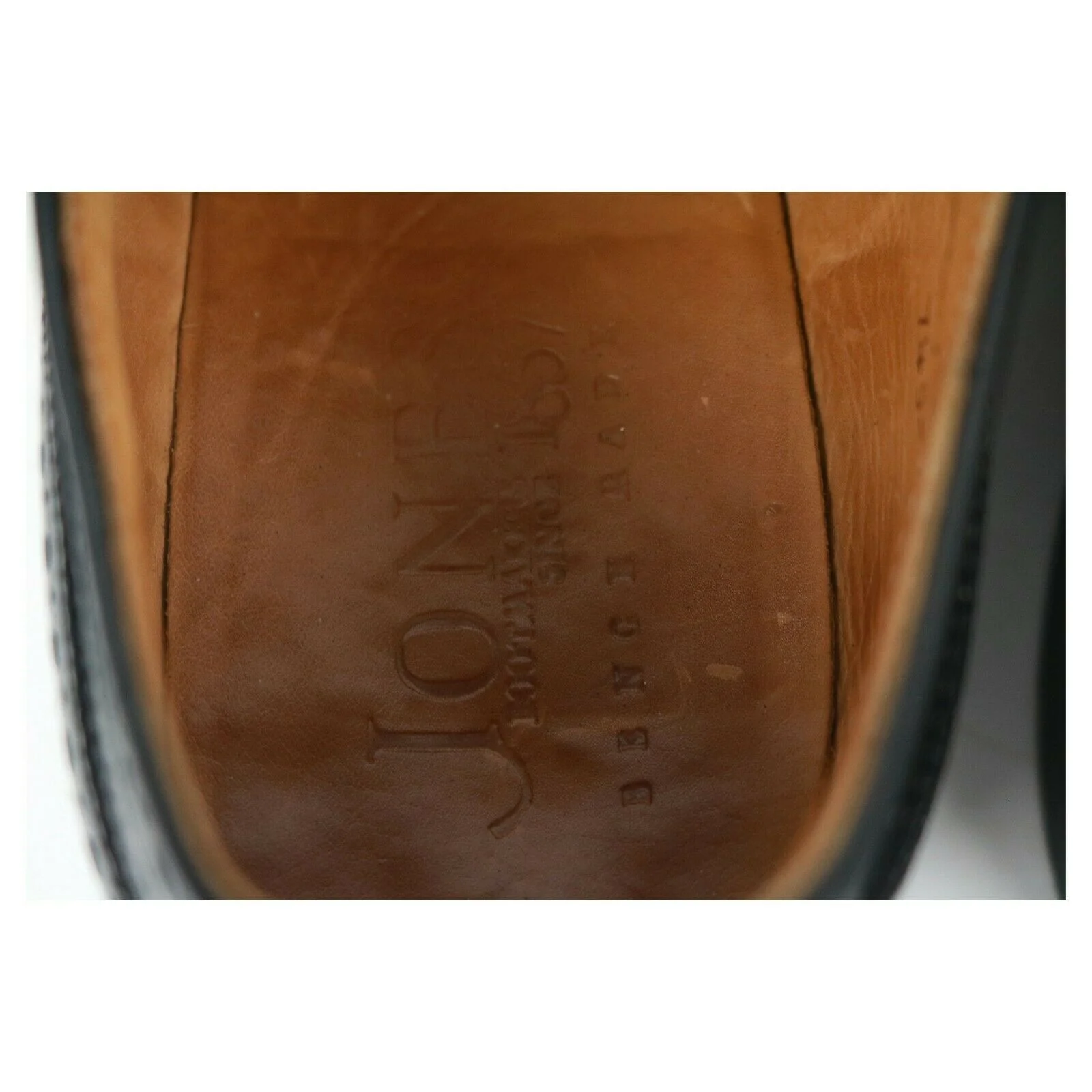 Jones 'Taber' Black Leather Brogues UK 6 F - Image 9