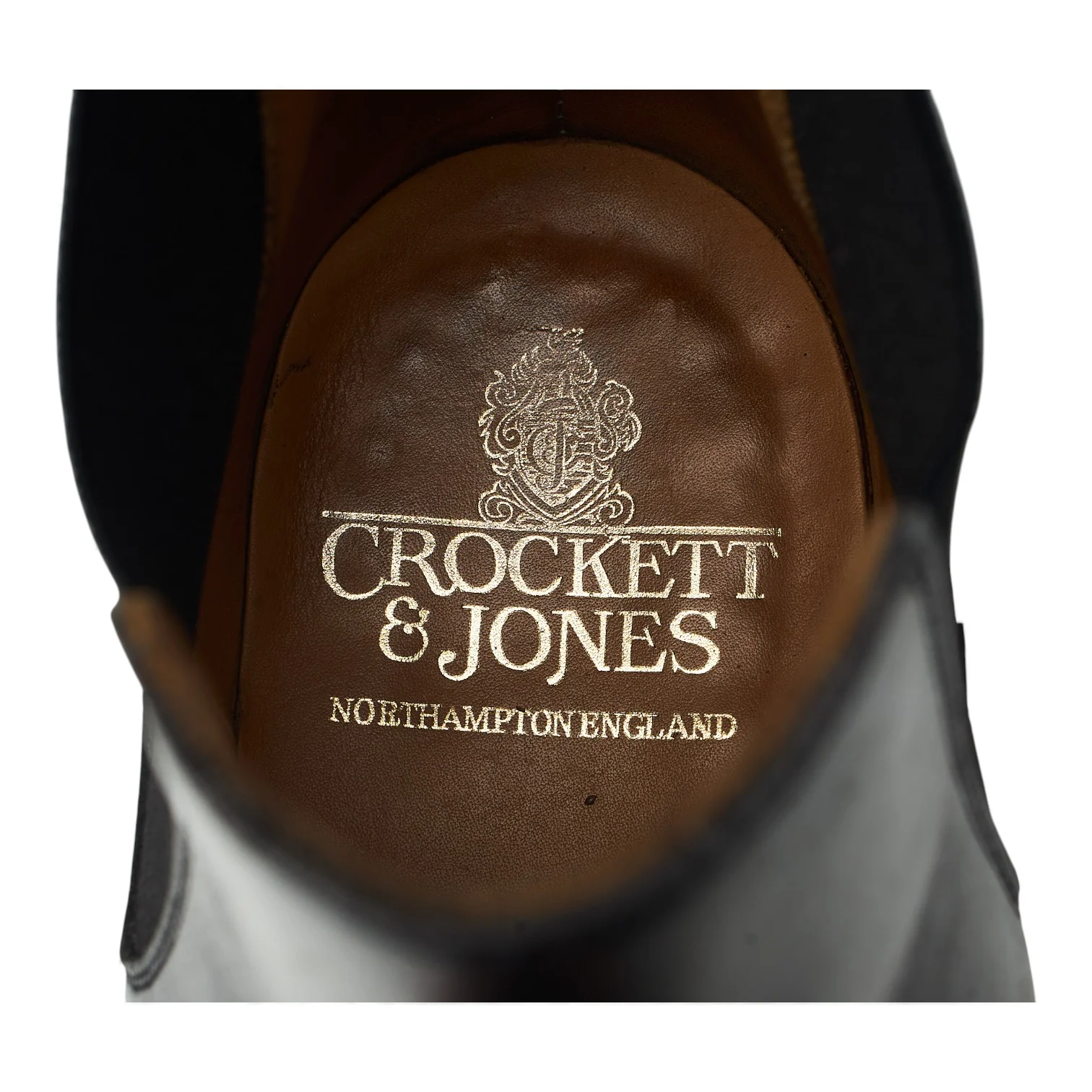 'Chelsea 3' Black Leather Chelsea Boots UK 6 E - Image 6