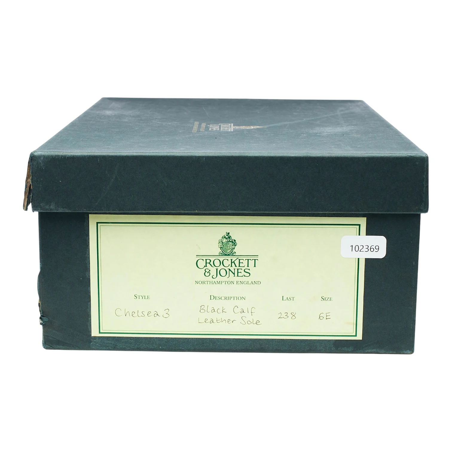 'Chelsea 3' Black Leather Chelsea Boots UK 6 E - Image 8