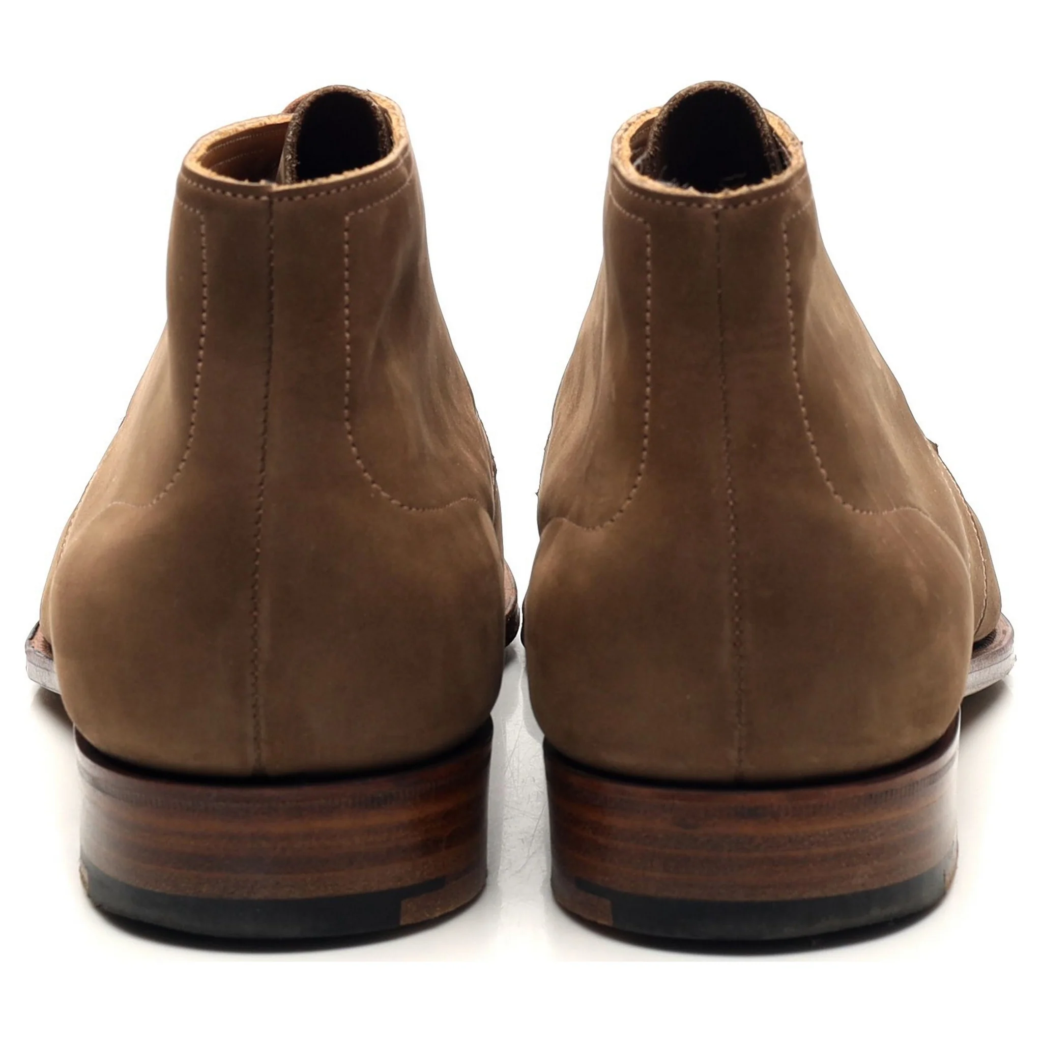 'Cherwell' Brown Nubuck Chukka Boots UK 6 F - Image 4