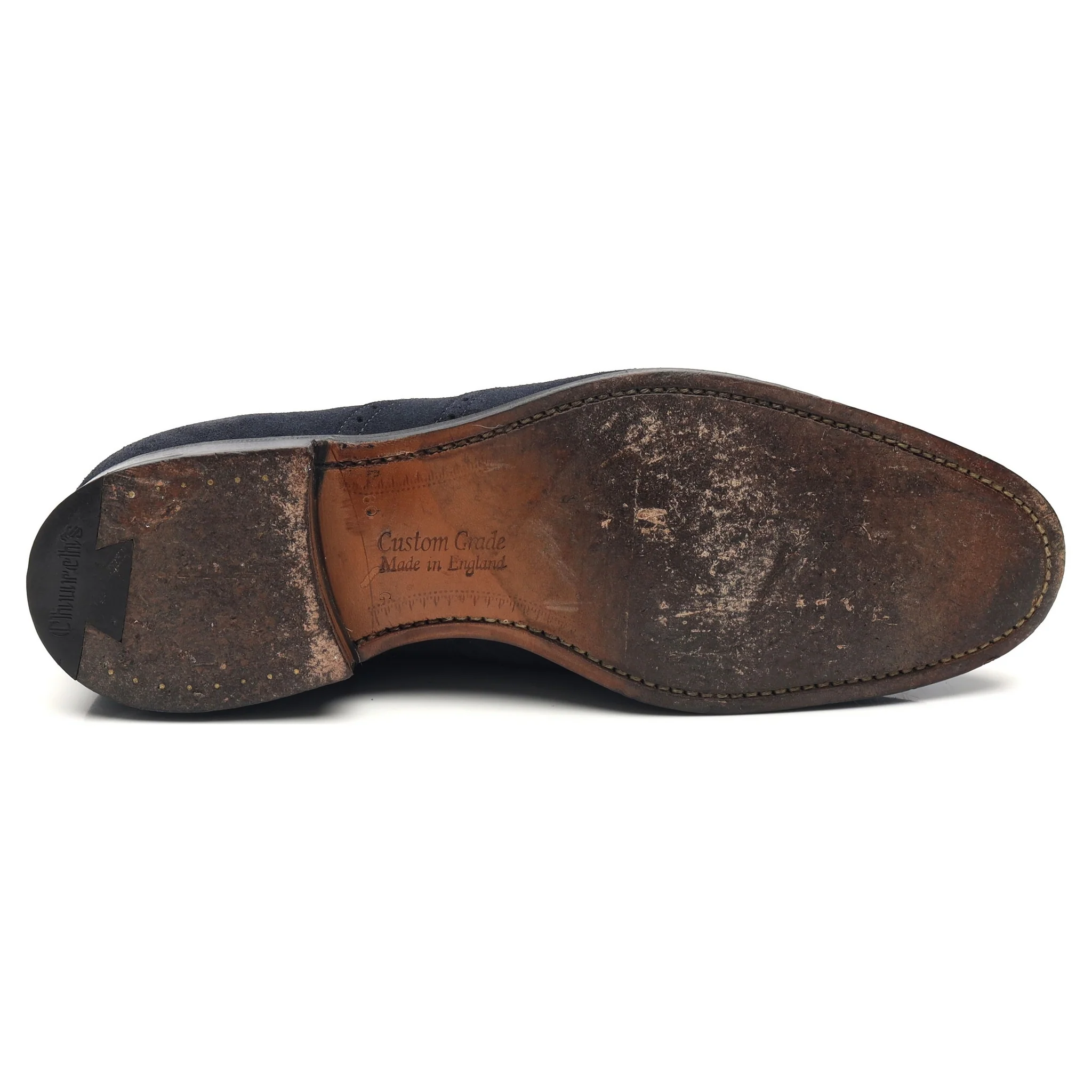 'Berlin' Navy Blue Suede Brogues UK 6 G - Image 11