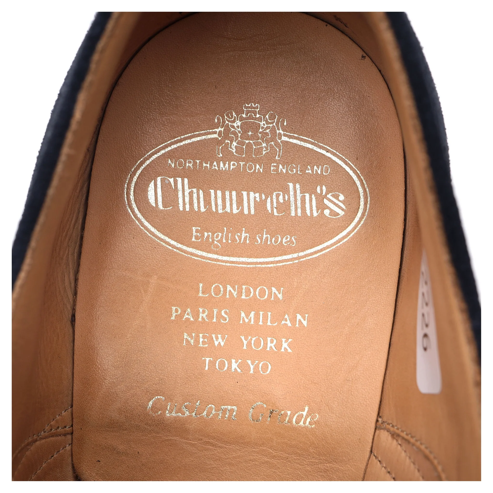 'Berlin' Navy Blue Suede Brogues UK 6 G - Image 12