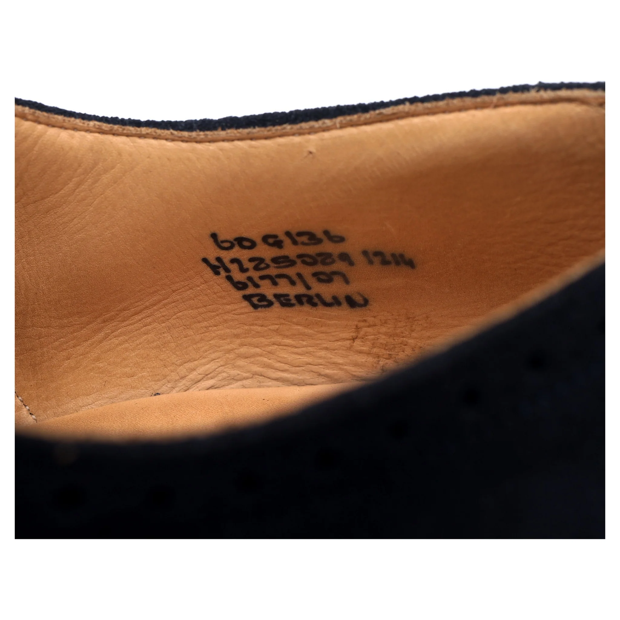 'Berlin' Navy Blue Suede Brogues UK 6 G - Image 13