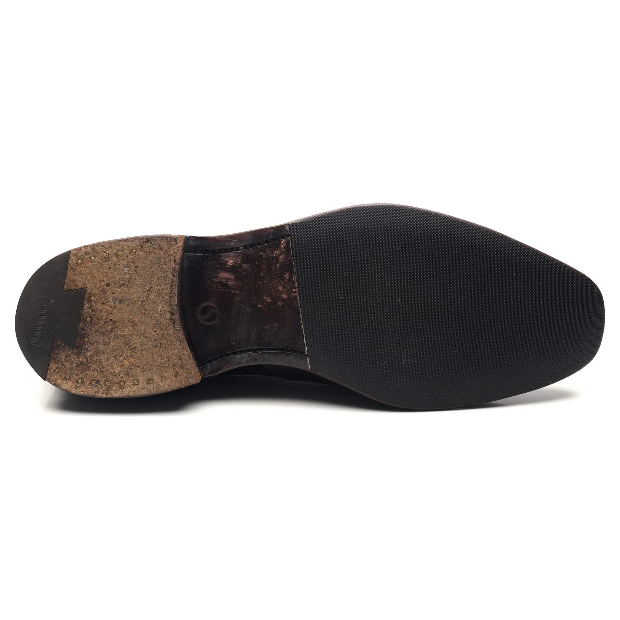 Dark Brown Leather Brogues UK 6 G - Image 11