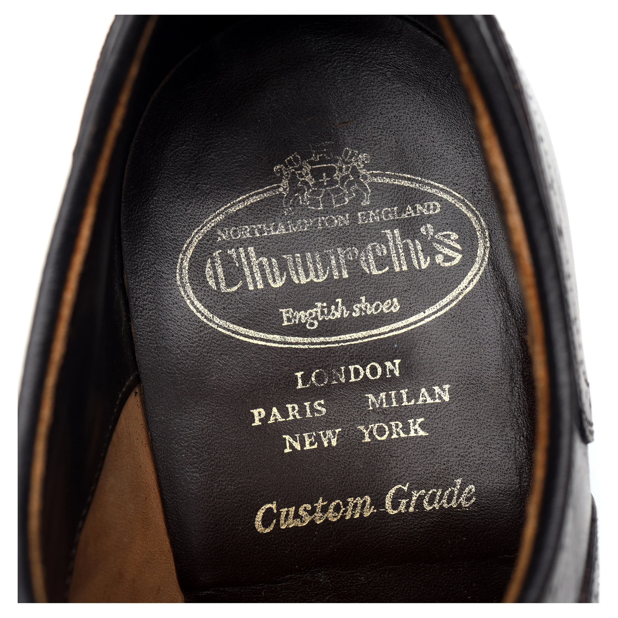 Dark Brown Leather Brogues UK 6 G - Image 12