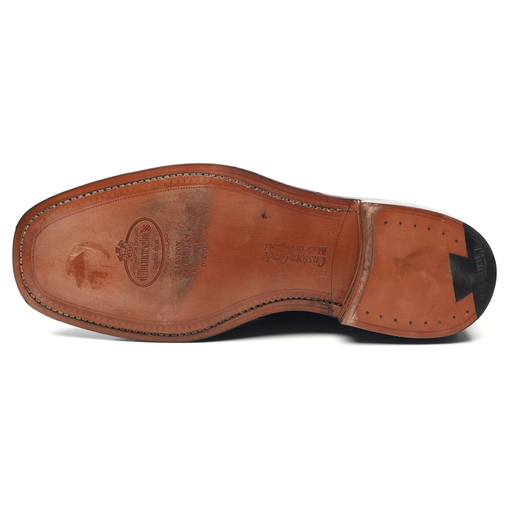 'Falmouth' Black Leather Oxford UK 6 G - Image 10