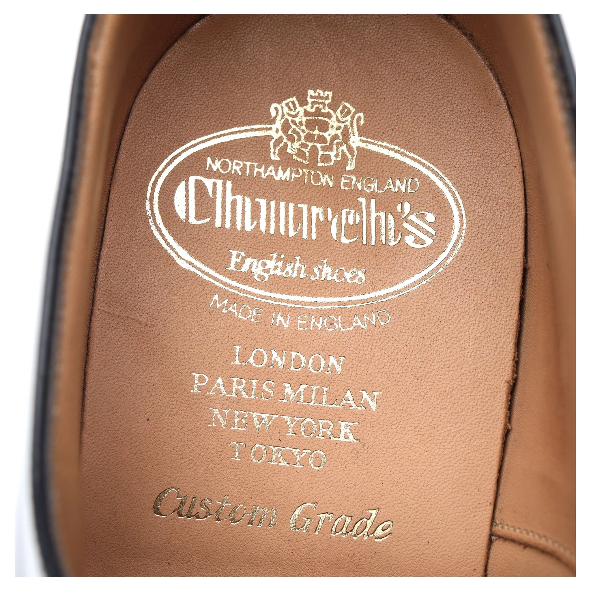 'Falmouth' Black Leather Oxford UK 6 G - Image 12