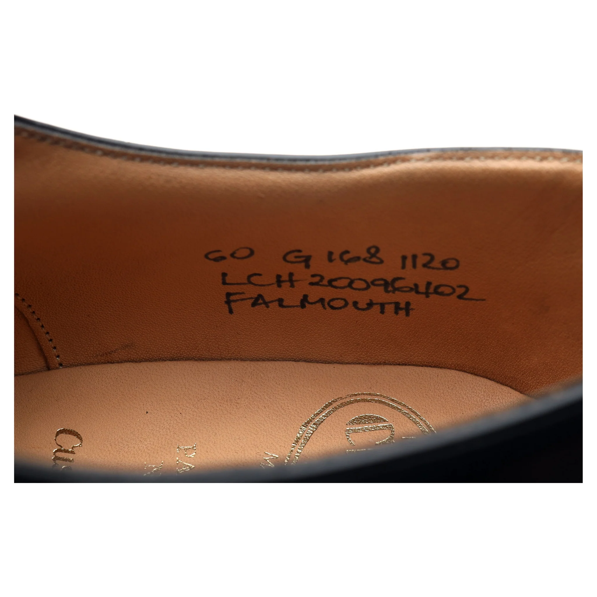 'Falmouth' Black Leather Oxford UK 6 G - Image 13