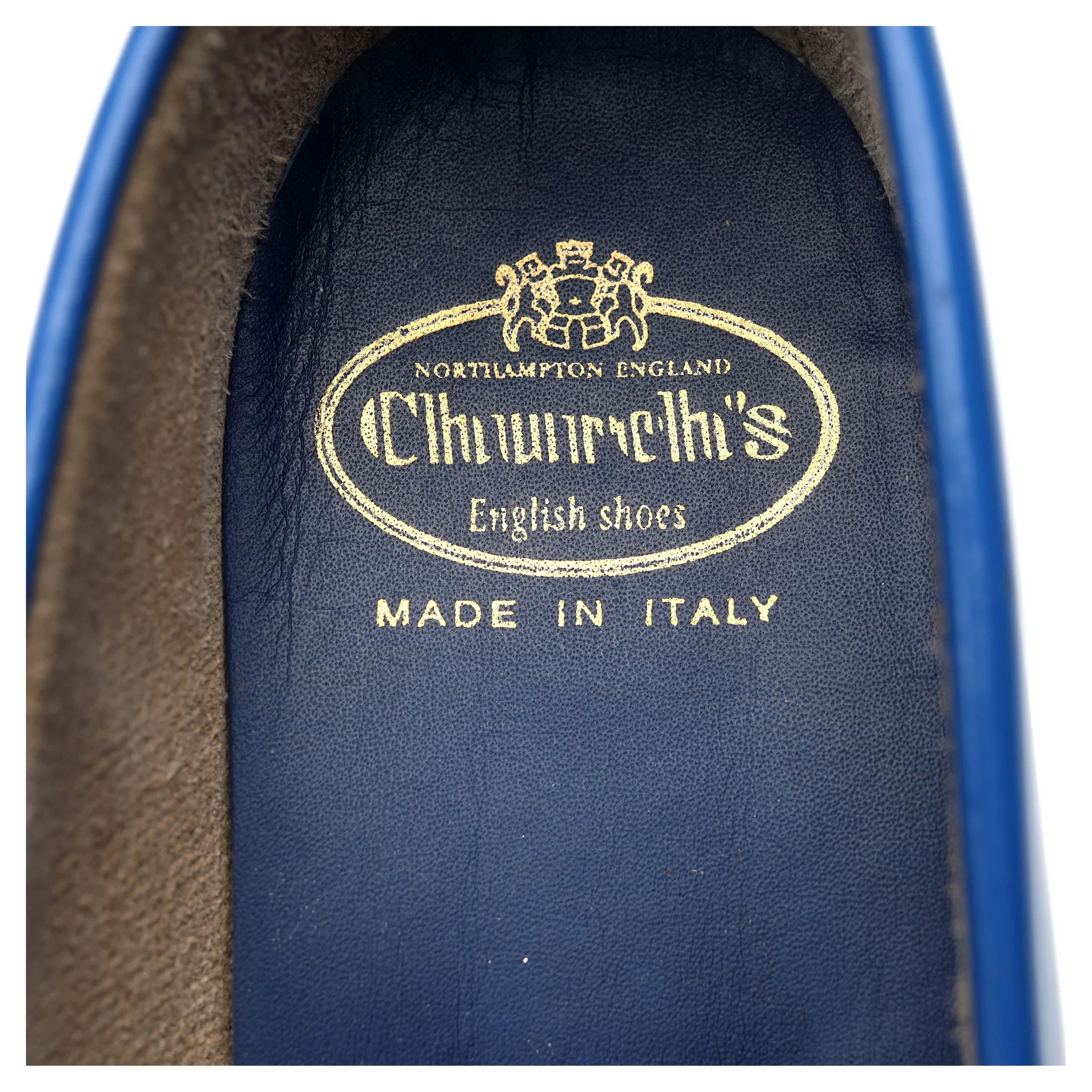 Women's 'Kara' Blue Leather Loafers UK 3.5 EU 36.5 - Image 12