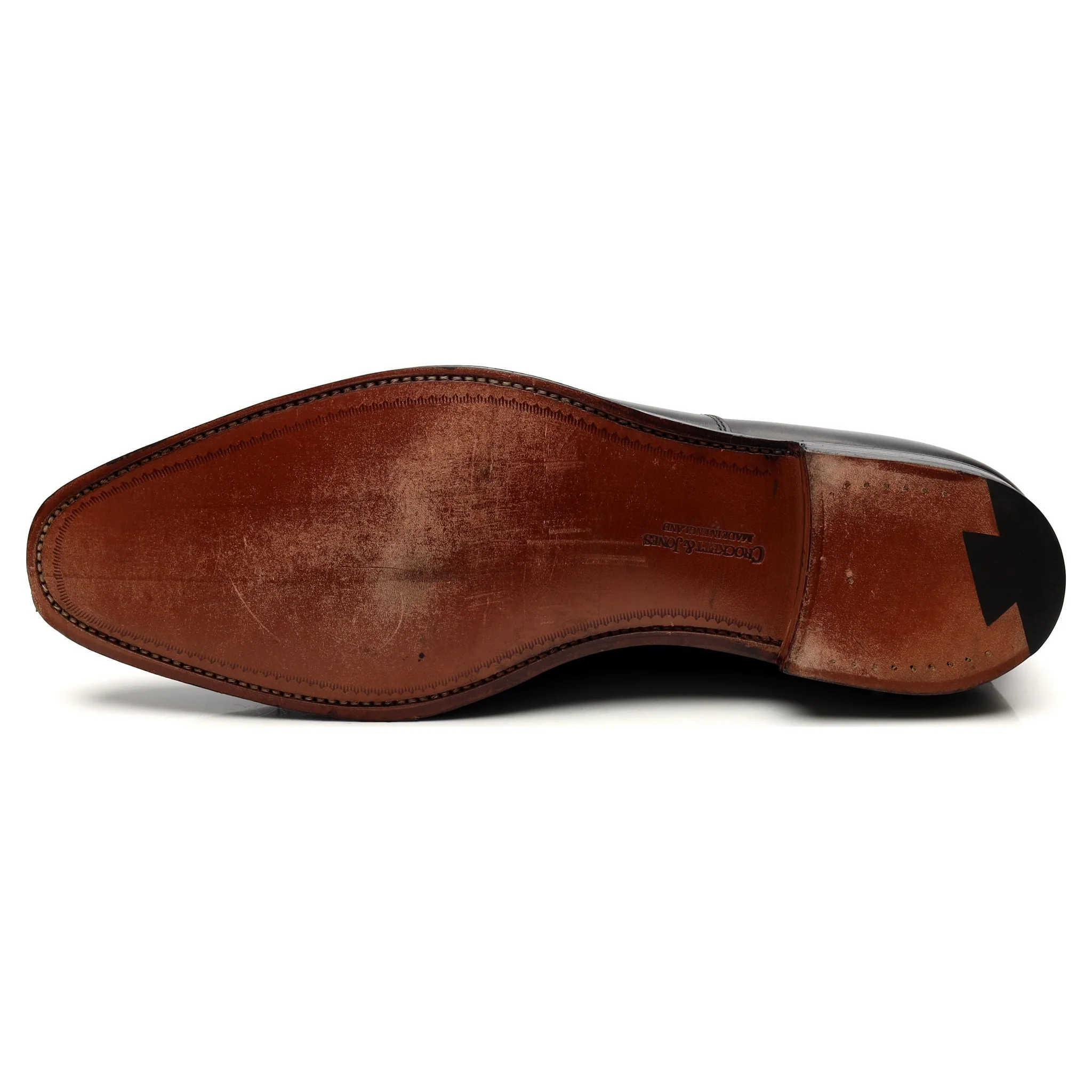 'Hallam' Black Leather Oxford UK 9.5 F - Image 10