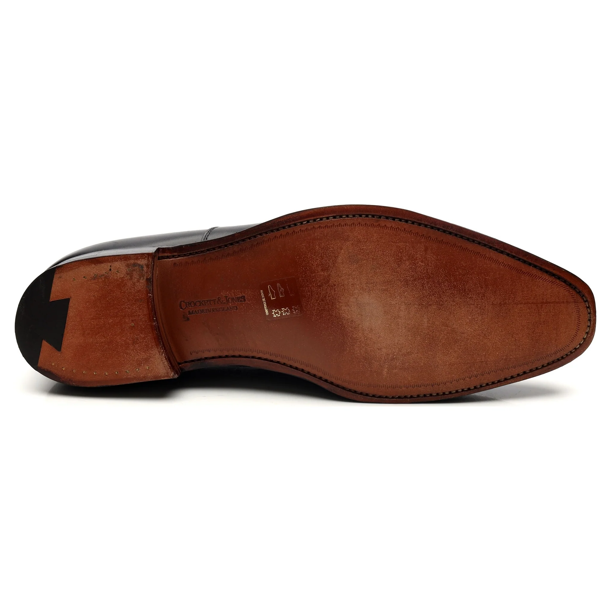 'Hallam' Black Leather Oxford UK 9.5 F - Image 11