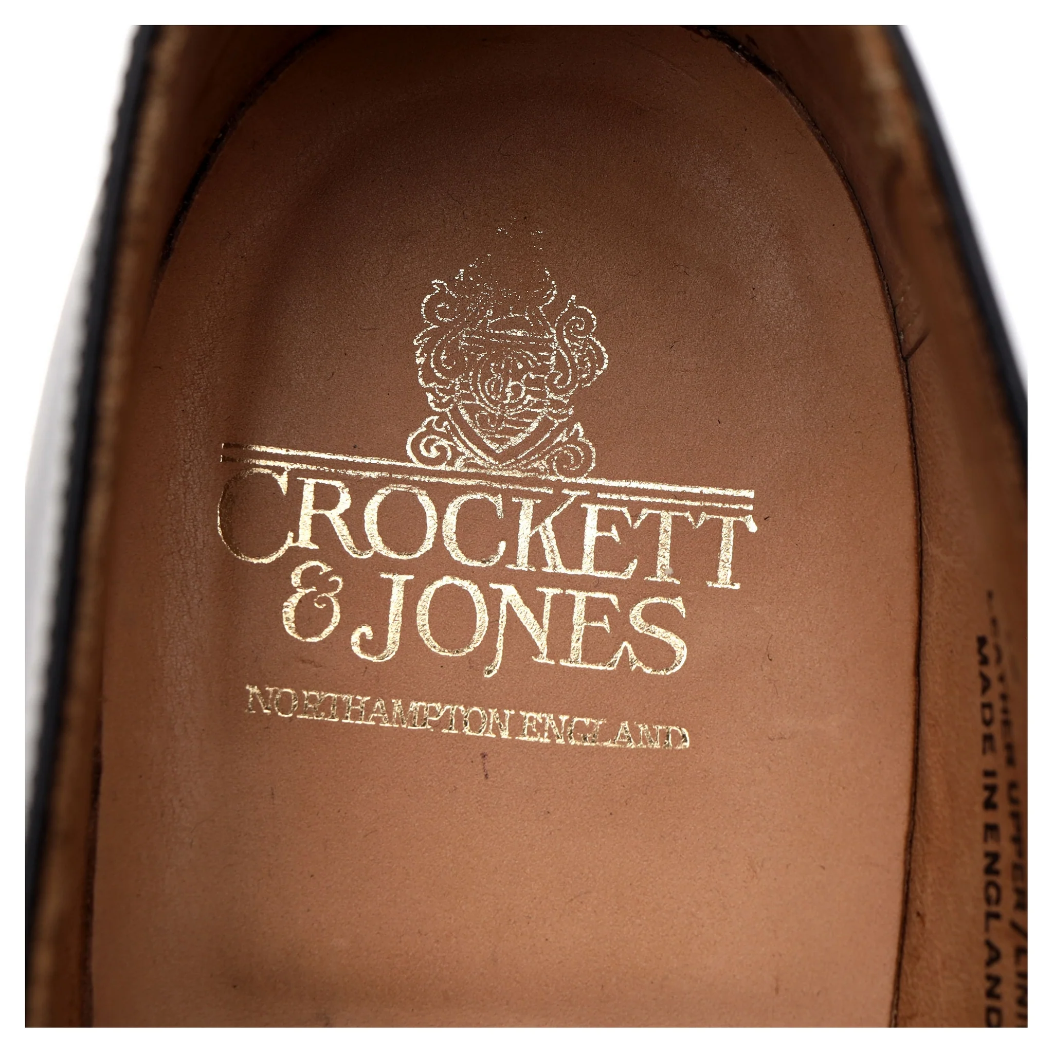 'Hallam' Black Leather Oxford UK 9.5 F - Image 12