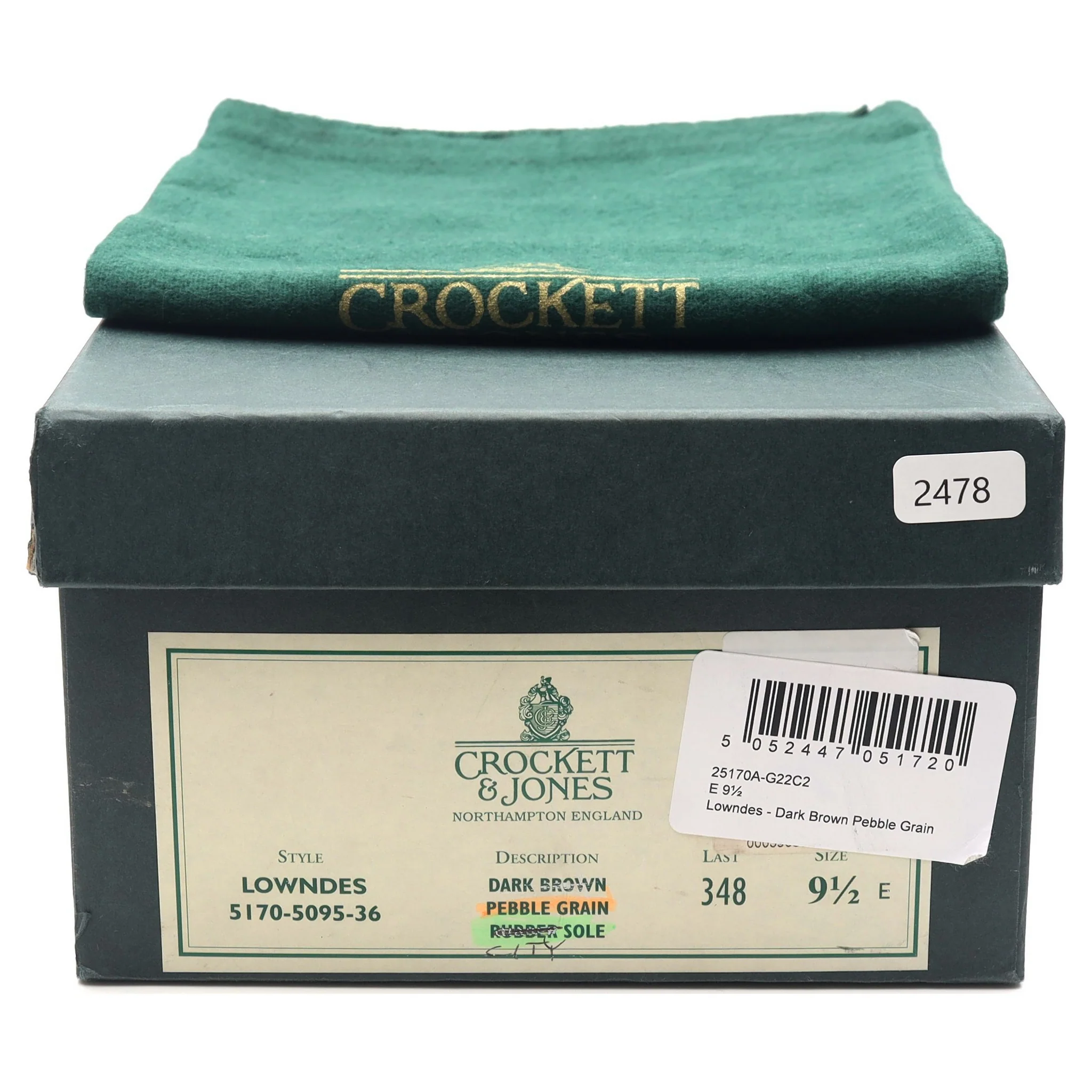 'Lowndes' Dark Brown Leather Double Monk Strap UK 9.5 E - Image 14