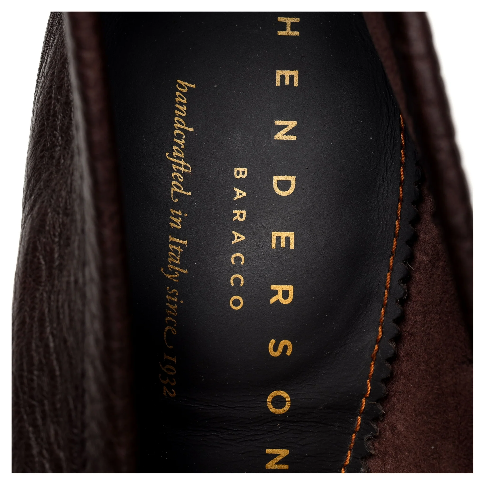 Dark Brown Grain Leather Loafers UK 7 EU 41 - Image 6