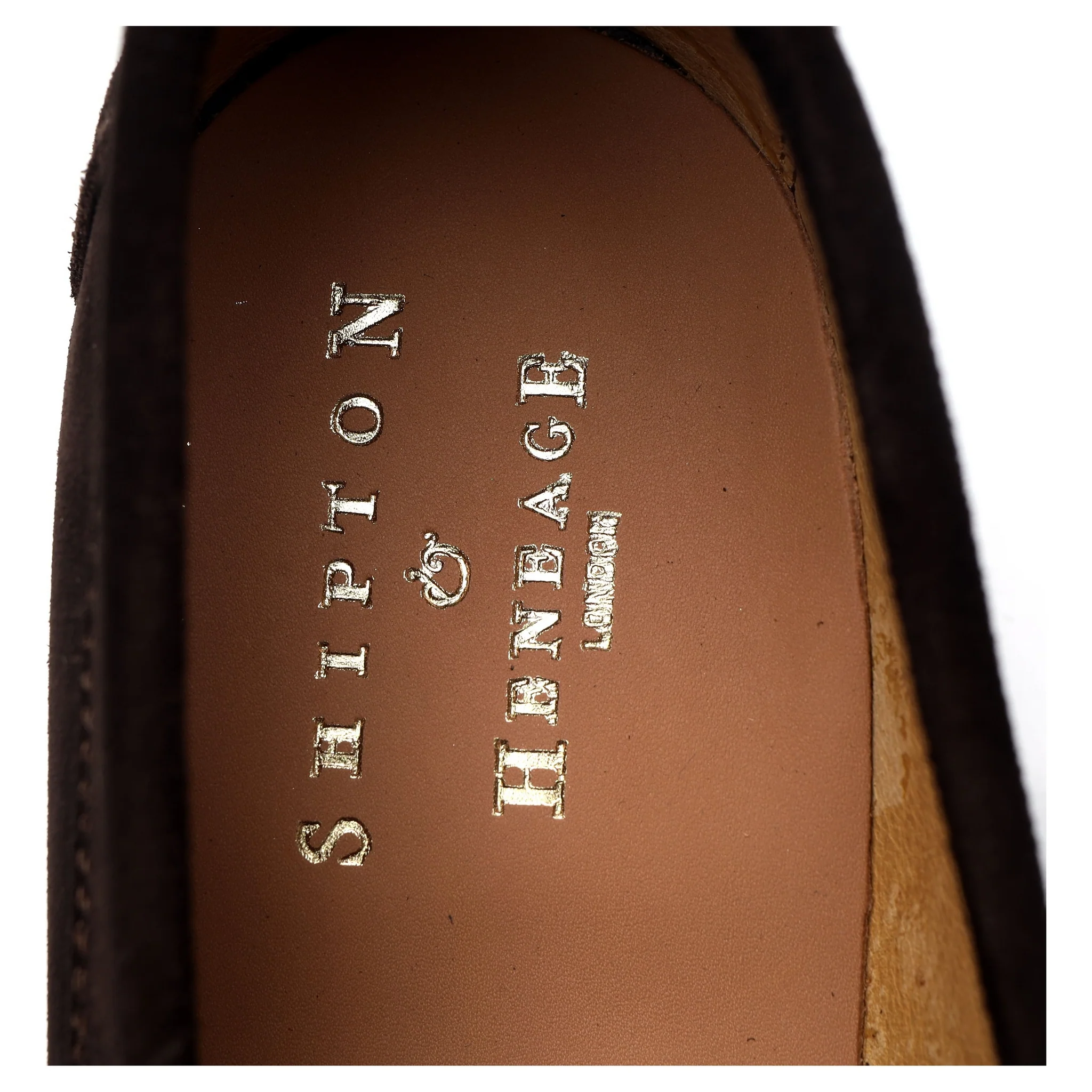 Dark Brown Suede Slip On Loafers UK 7.5 EU 41.5 - Image 6