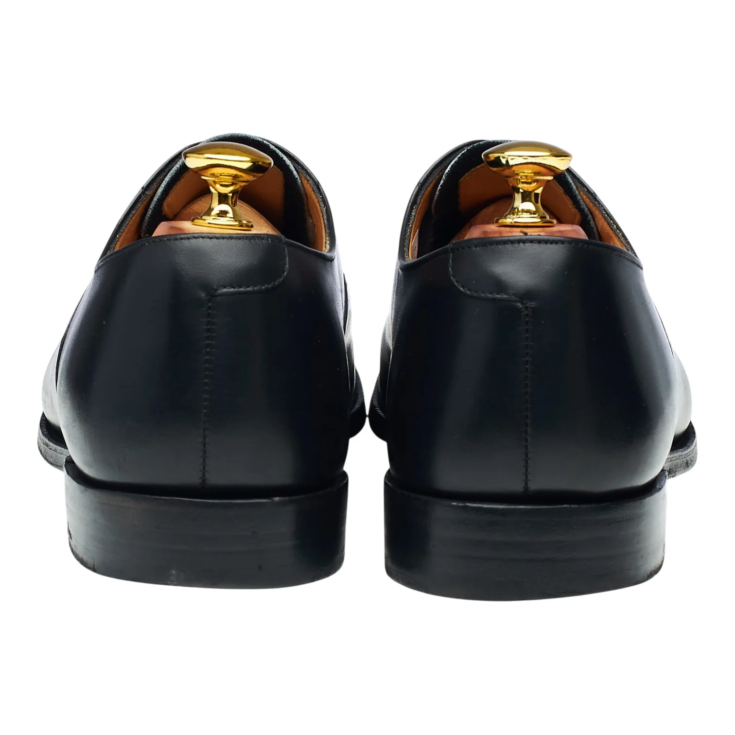 'Dubai' Black Leather Oxford UK 7 G - Image 4