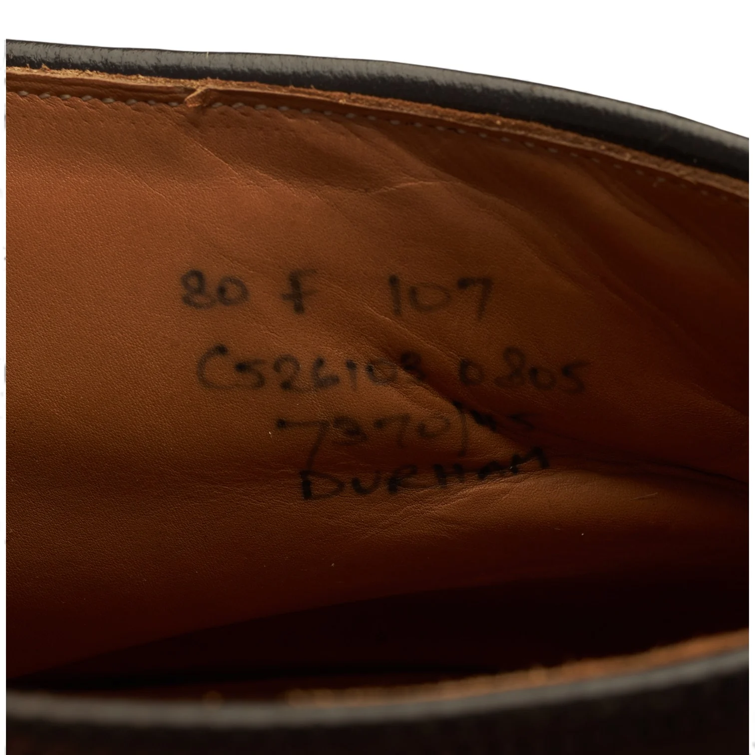 'Durham' Dark Brown Leather Chukka Boots UK 8 F - Image 7