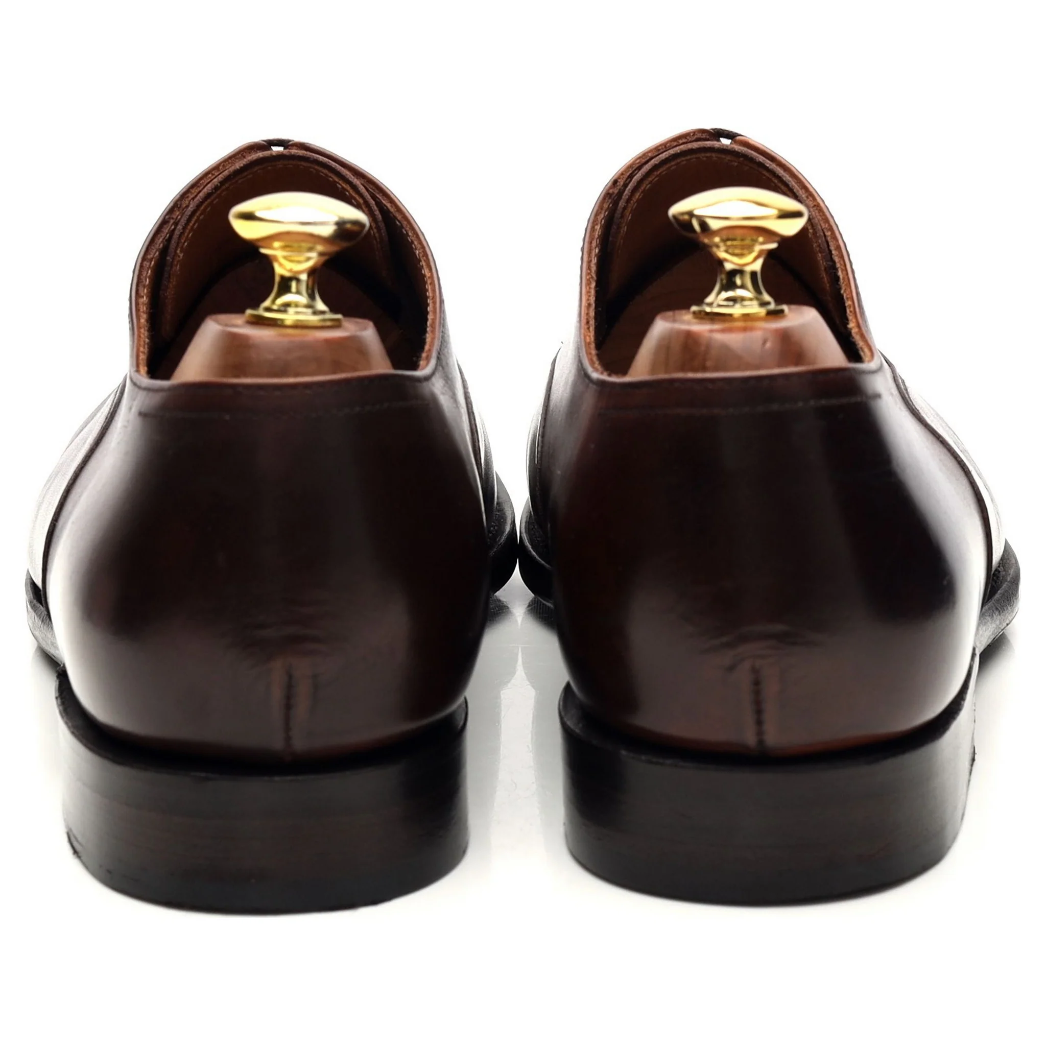 'Eugene' Brown Leather Oxford UK 8.5 - Image 4